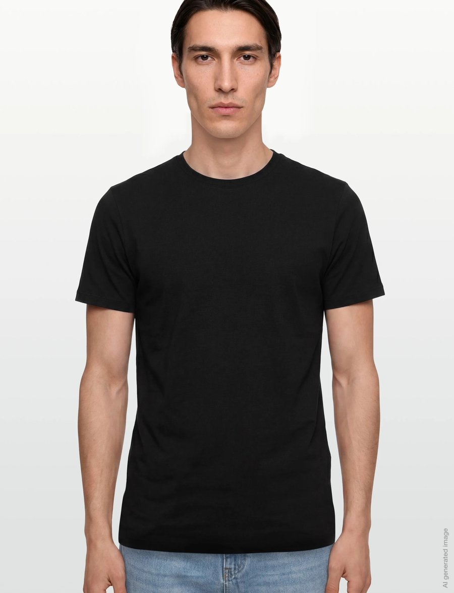 HUGO - Dimersteso - kurzärmelige t-shirts - black - 3