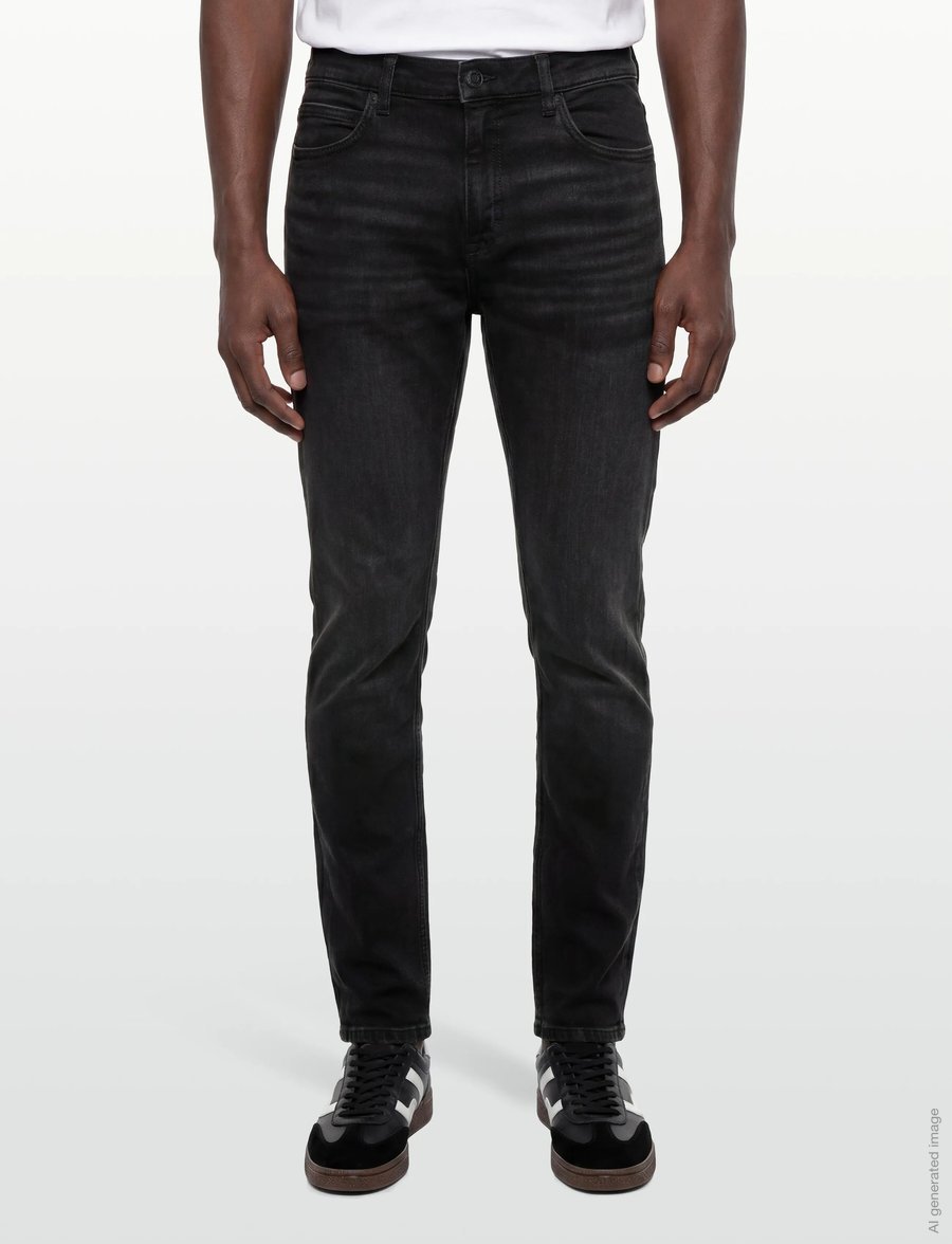 HUGO - HUGO 708 - slim jeans - dark grey - 3