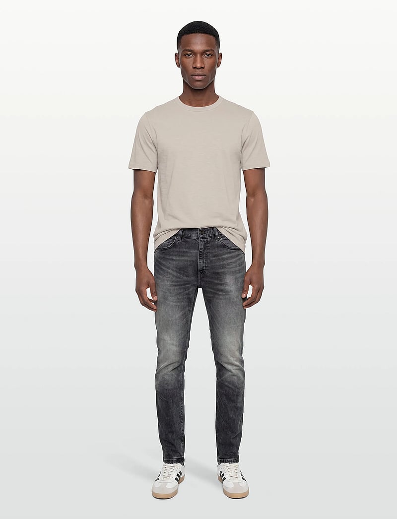 HUGO - HUGO 708 - slim jeans - medium grey - 0