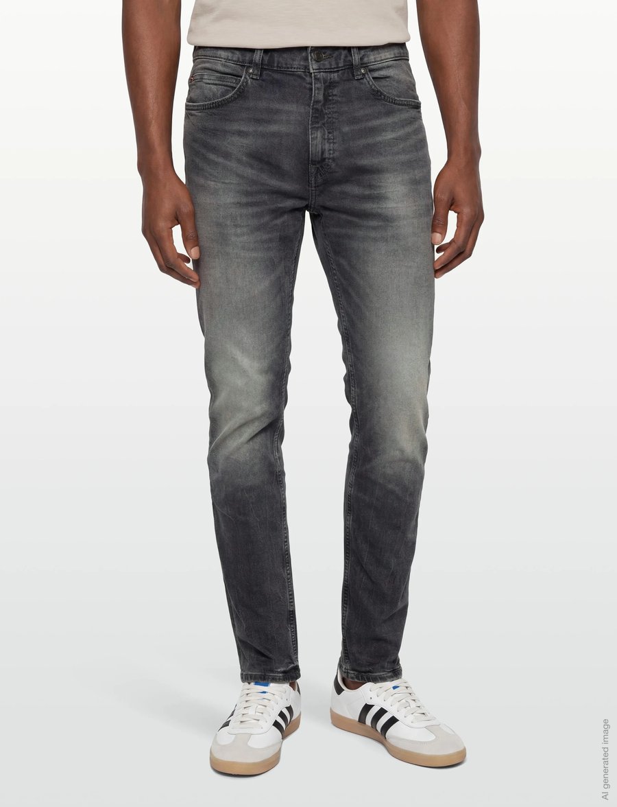 HUGO - HUGO 708 - kitsad teksad - medium grey - 3