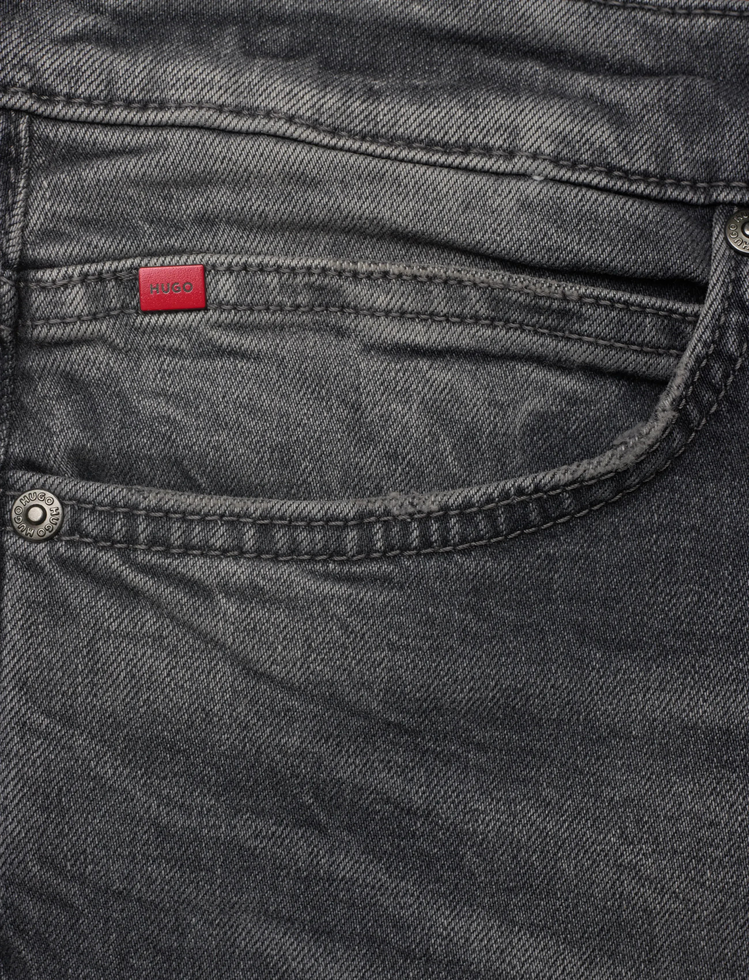 HUGO - HUGO 708 - bukser & jeans - medium grey - 5