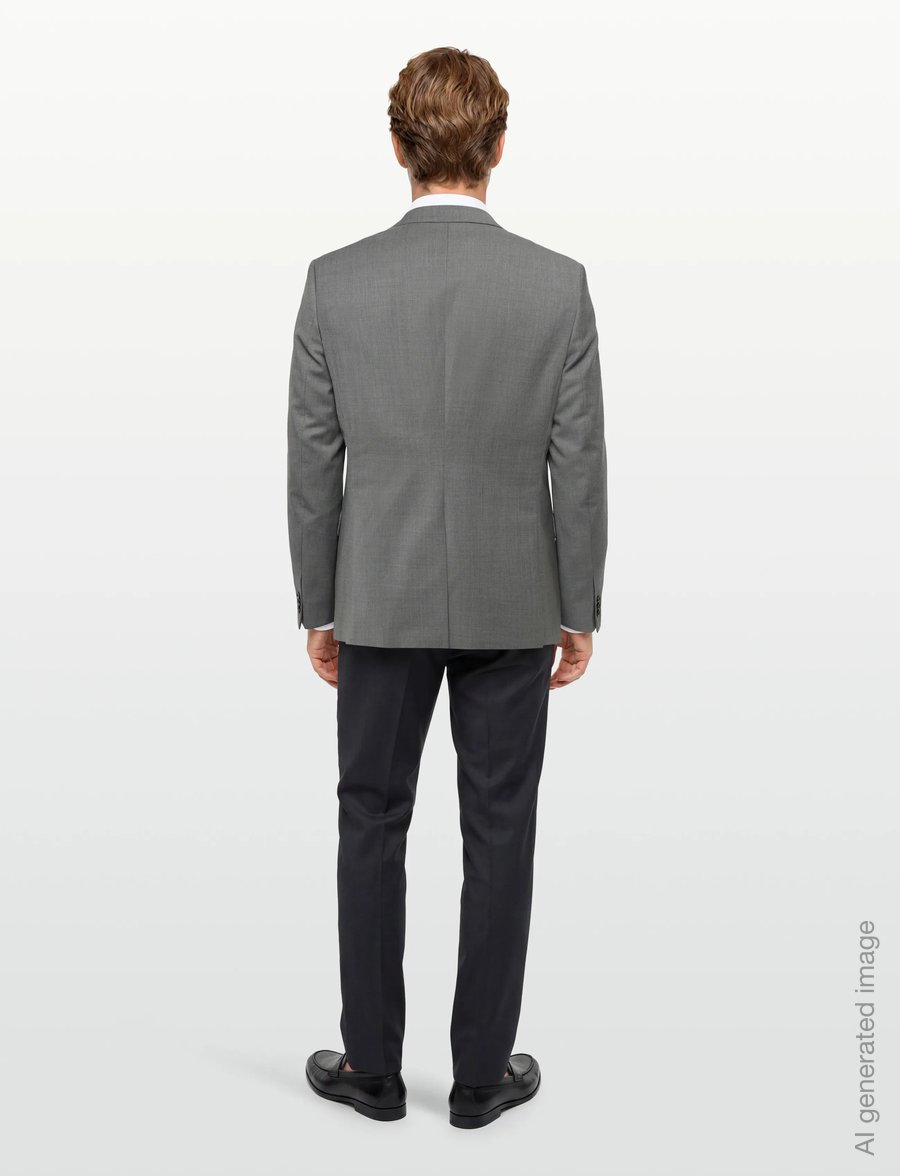 HUGO - Arti261X - enkeltradede blazere - medium grey - 4