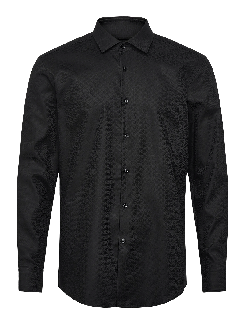 HUGO - Kenno - mønstrede skjorter - black - 0