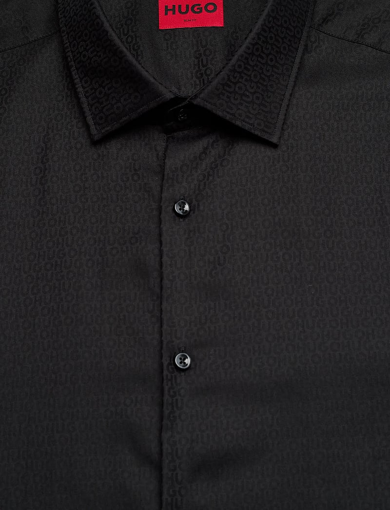 HUGO - Kenno - mønstrede skjorter - black - 2