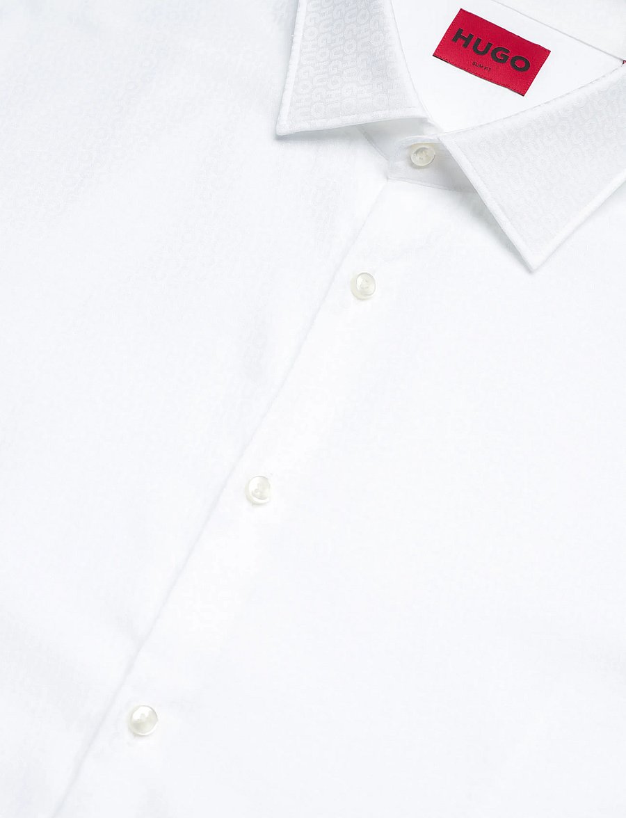HUGO - Kenno - pattern shirts - open white - 3