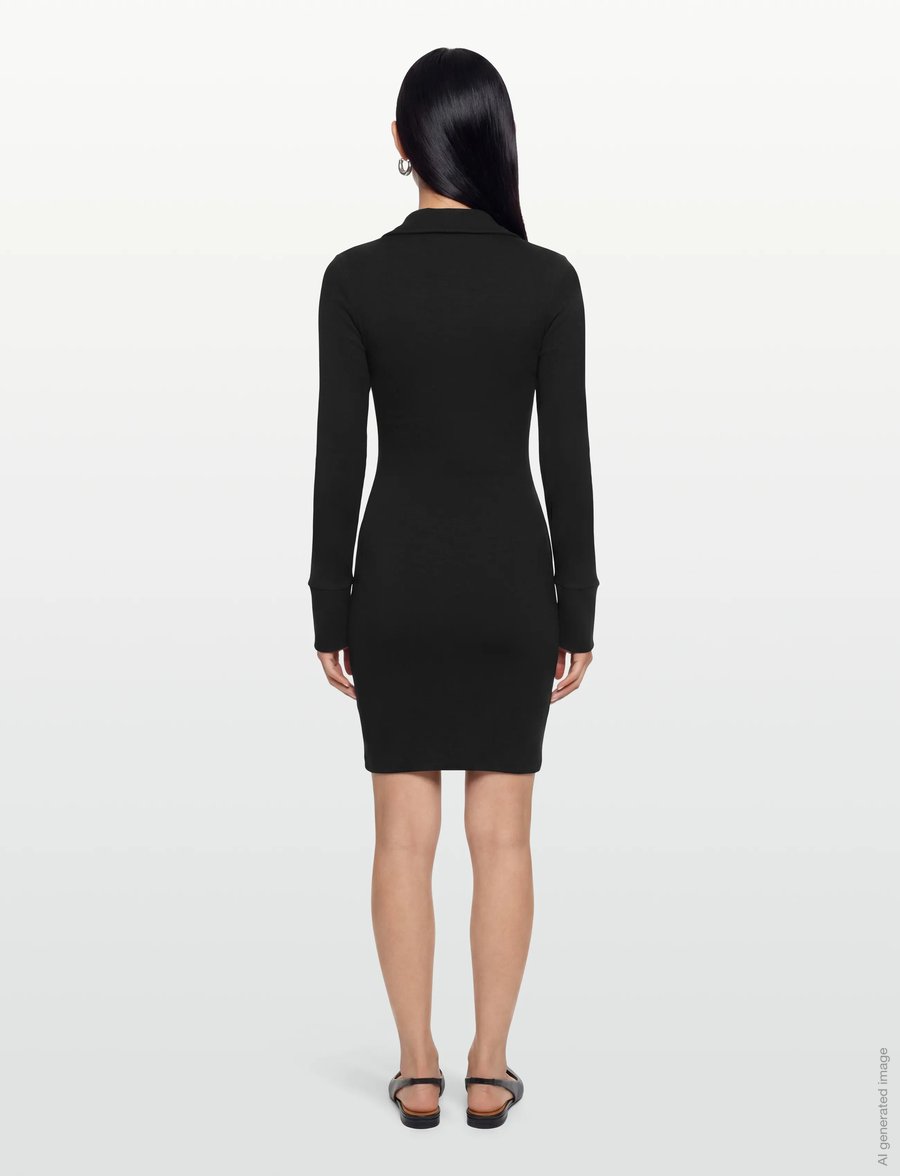 HUGO - Nannelisa - liibuvad kleidid - black - 4
