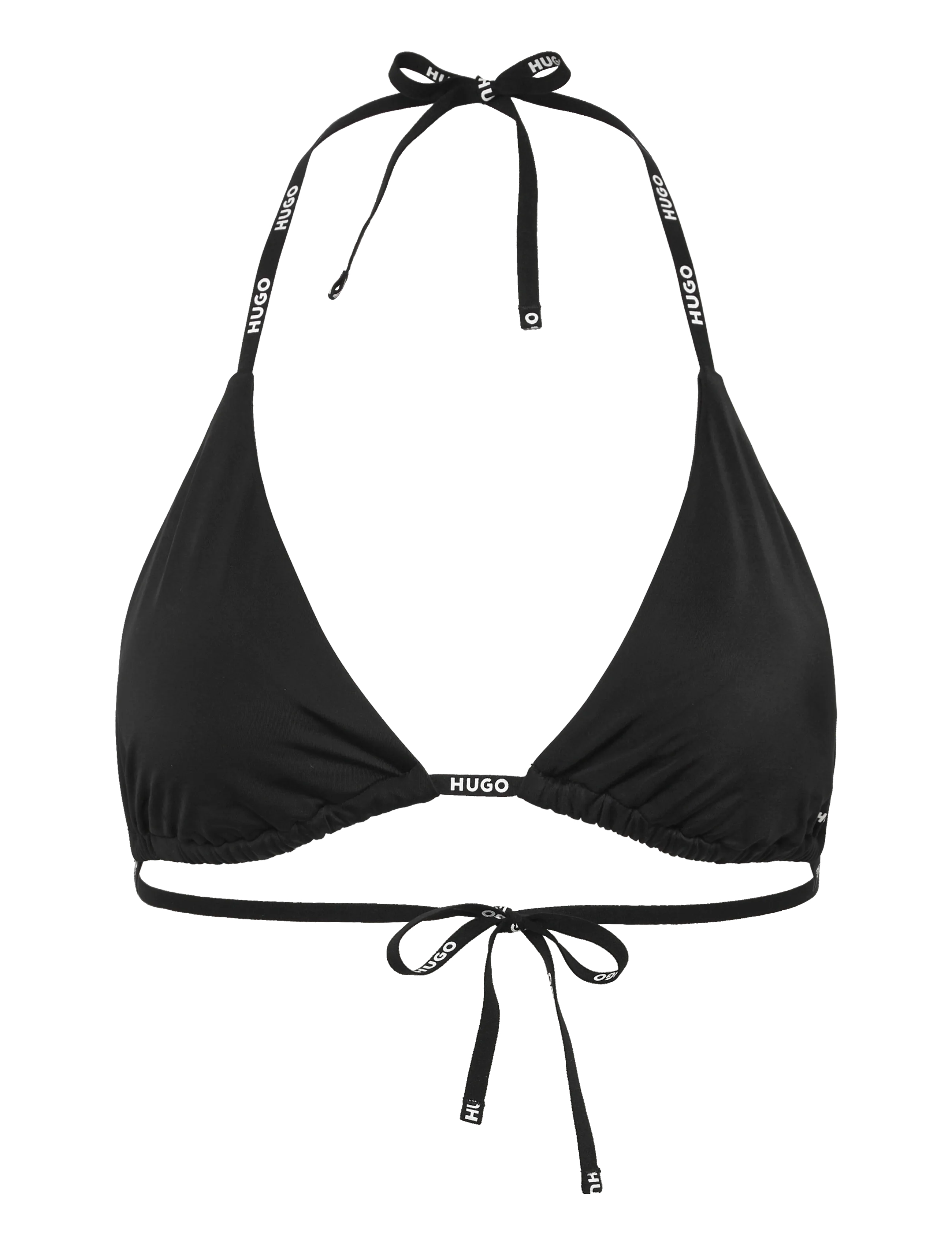 HUGO PURE TRIANGLE - Bikini's - BLACK / black