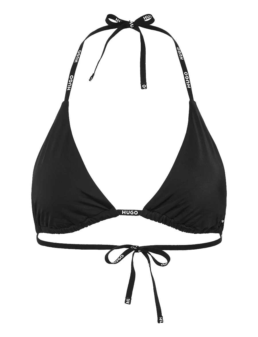 HUGO - PURE TRIANGLE - triangelformad bikinis - black - 0