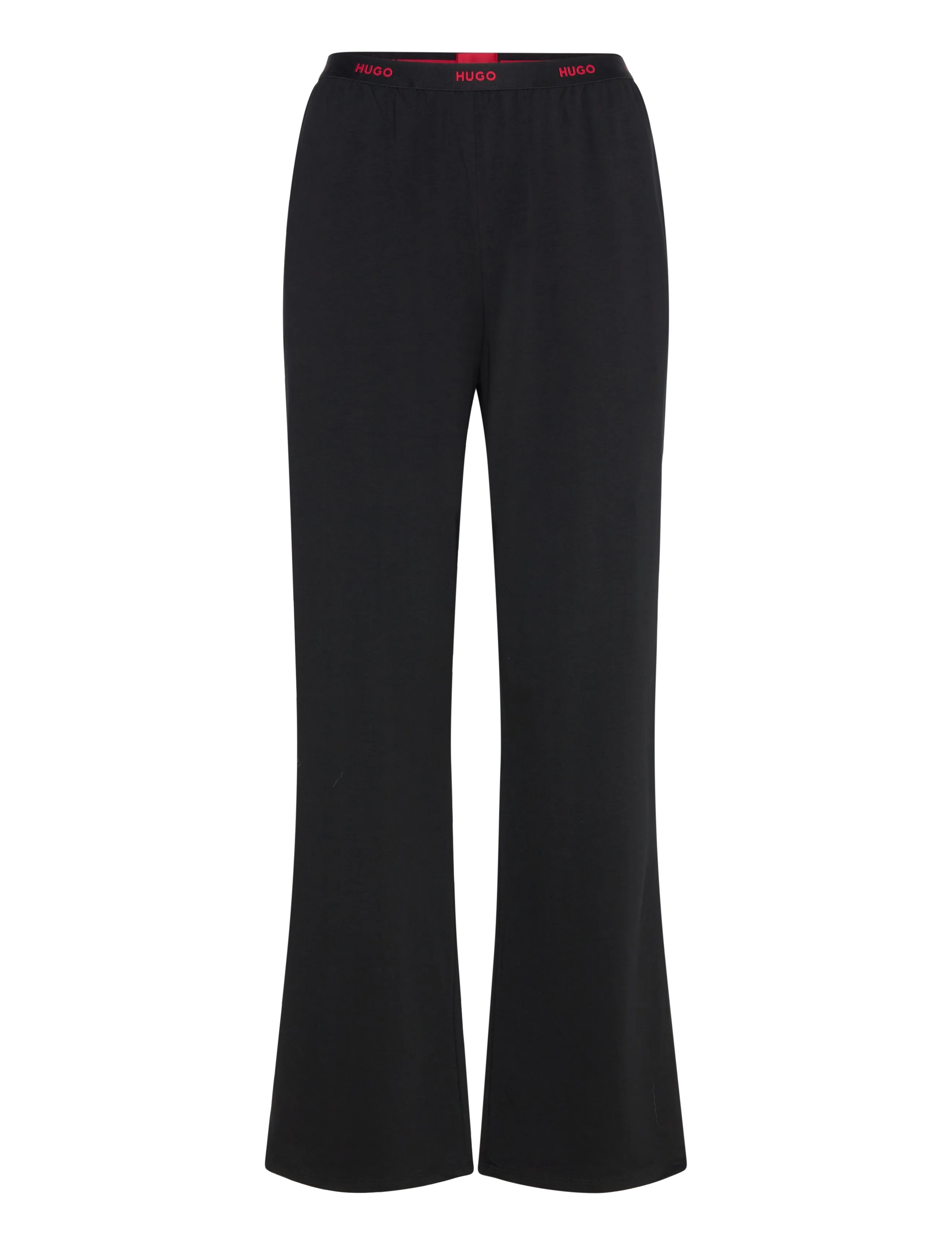HUGO HUGO ID PANTS - Pesu - BLACK / black