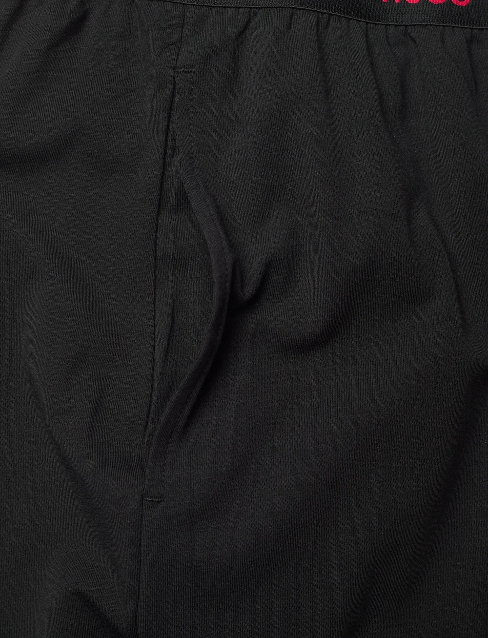 HUGO - HUGO ID PANTS - natbukser - black - 2