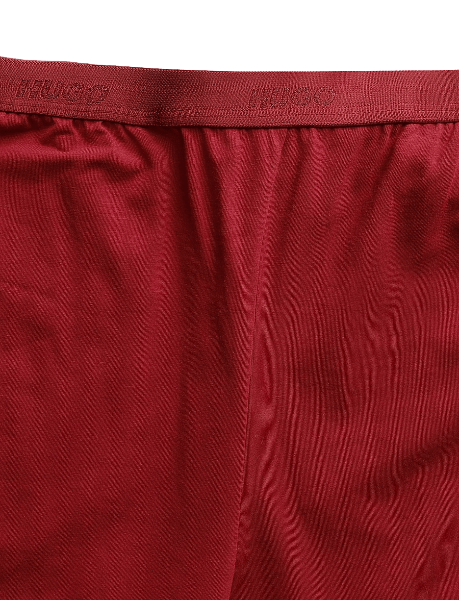 HUGO - HUGO ID PANTS - natbukser - open red - 2
