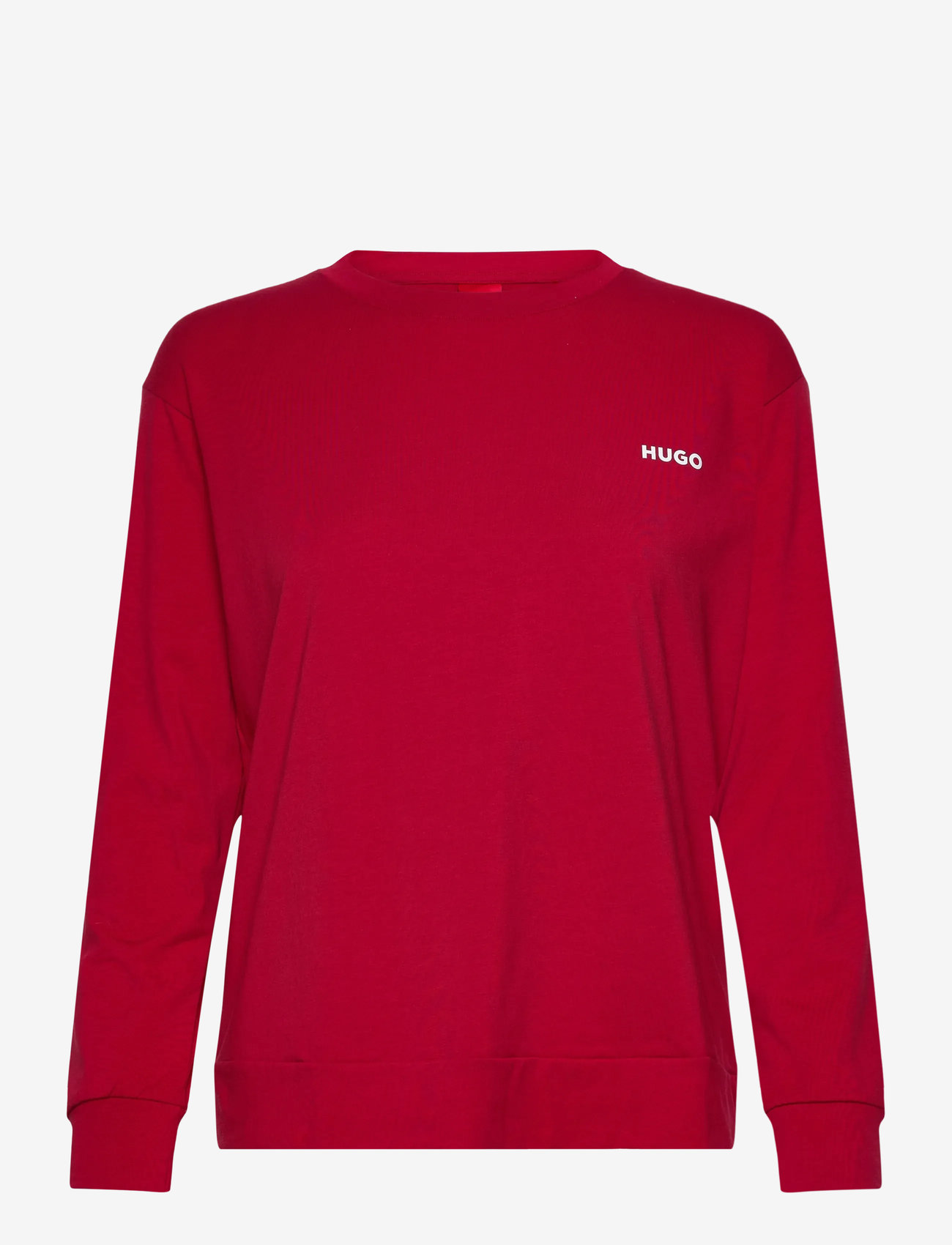 HUGO - HUGO ID LS-SHIRT - medium red - 0