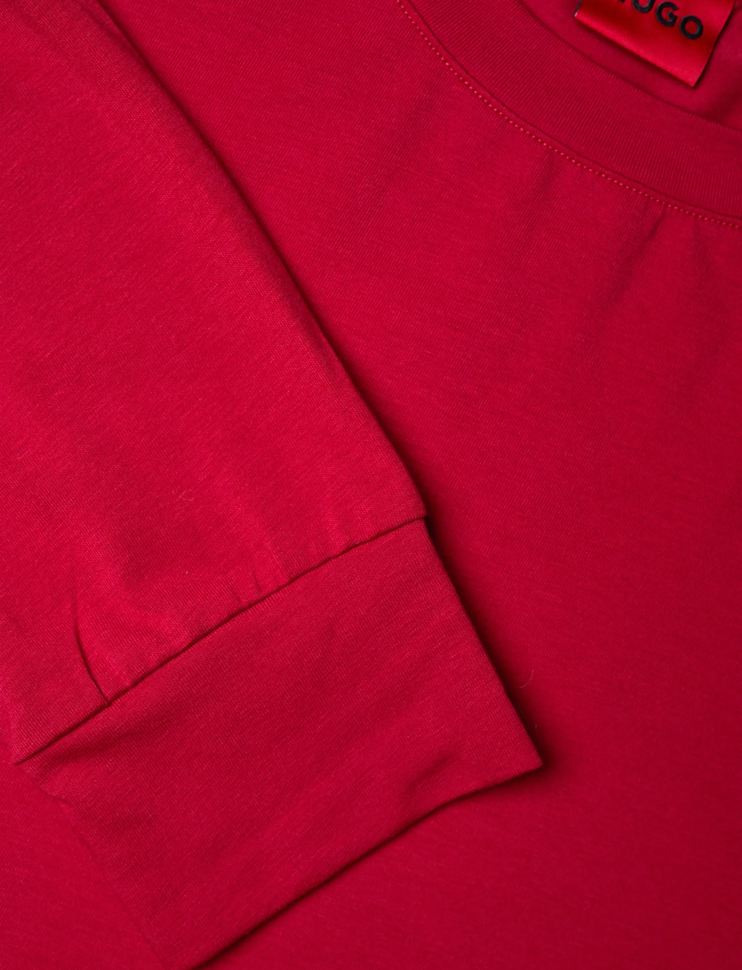HUGO - HUGO ID LS-SHIRT - medium red - 2