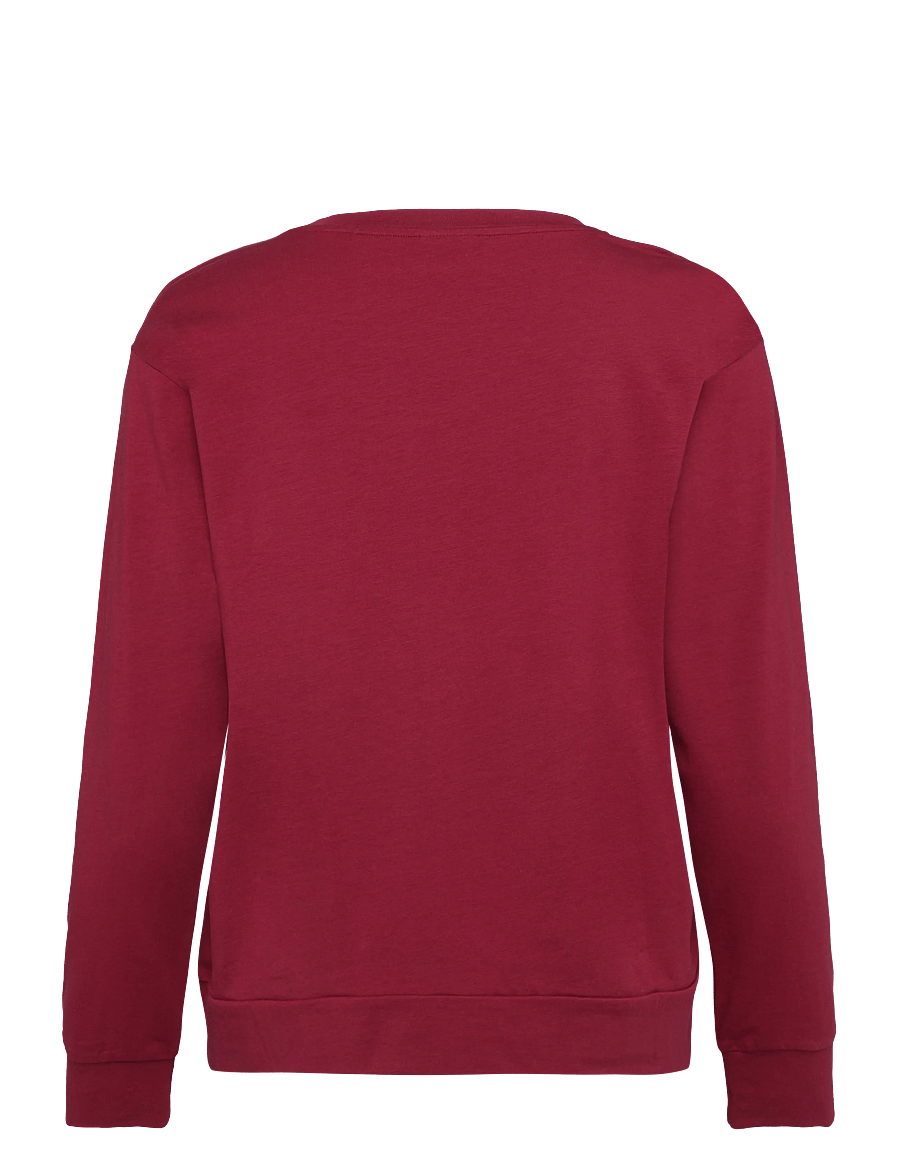 HUGO - HUGO ID LS-SHIRT - sweatshirts - open red - 1