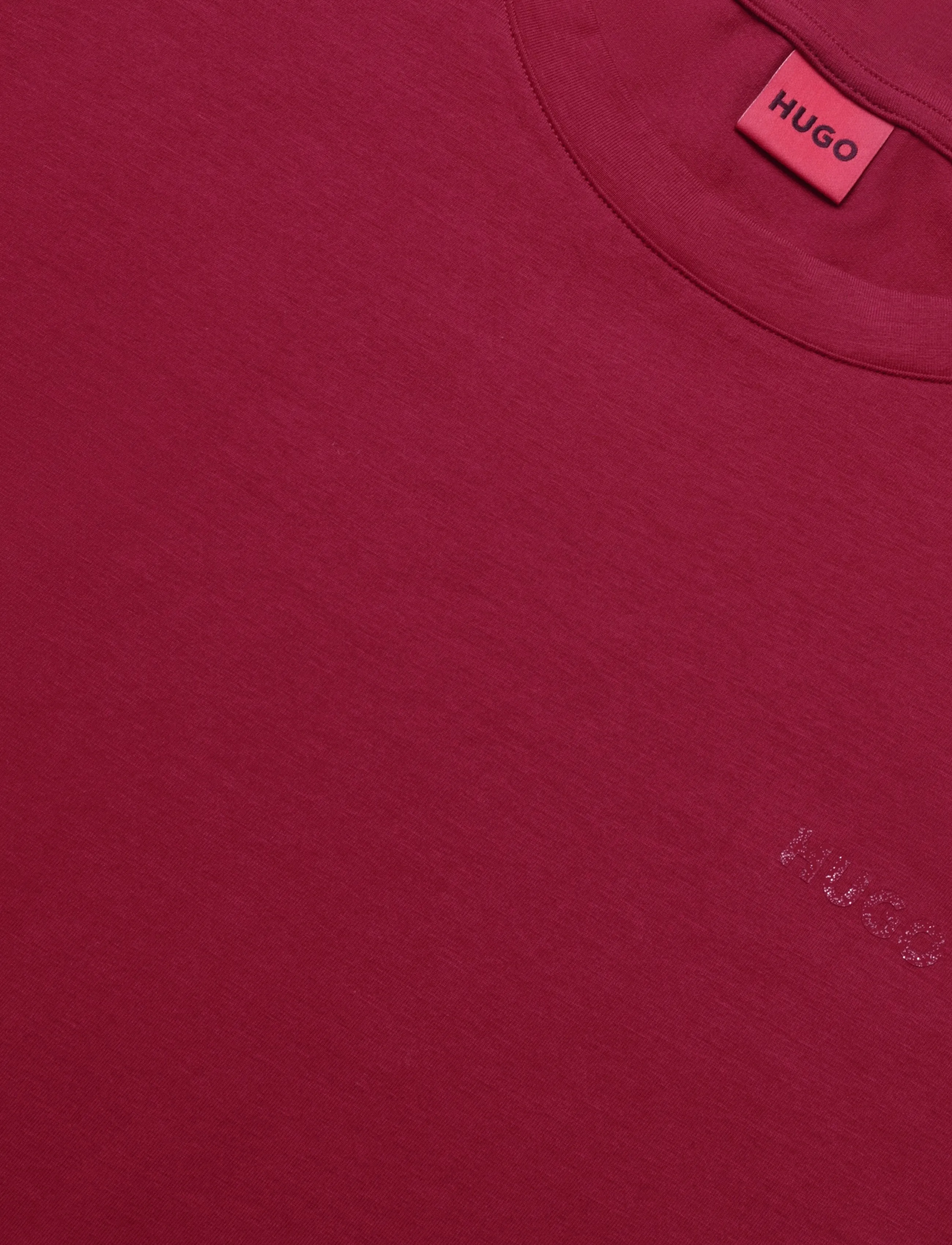 HUGO - HUGO ID LS-SHIRT - open red - 2