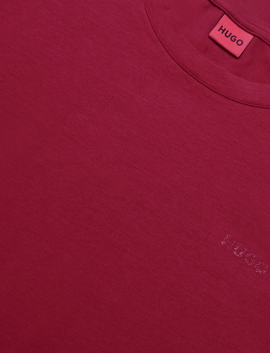 HUGO - HUGO ID LS-SHIRT - sweatshirts - open red - 2