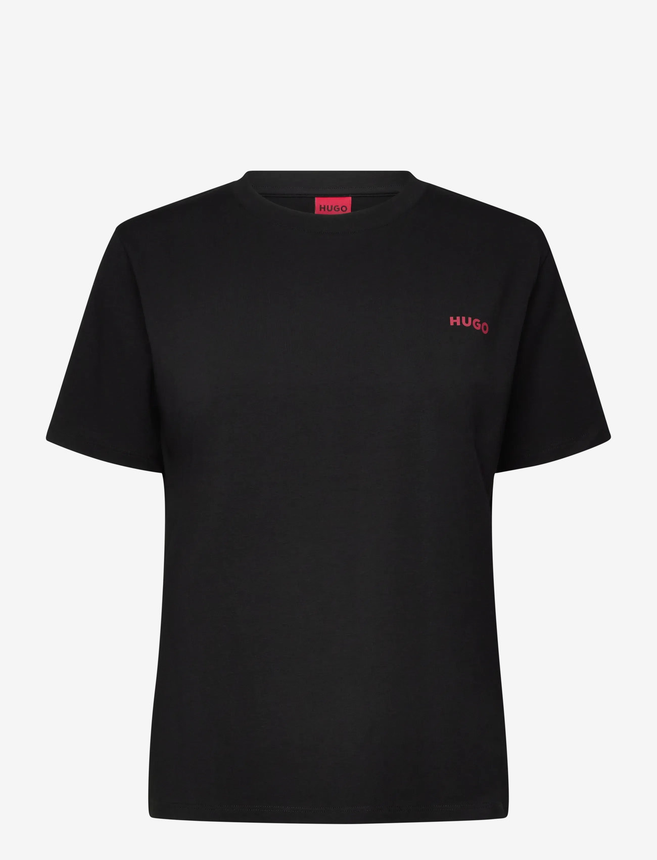 HUGO - HUGO ID T-SHIRT - t-shirts - black - 0