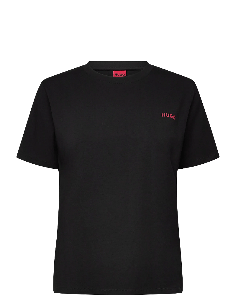 HUGO - HUGO ID T-SHIRT - t-shirts - black - 0