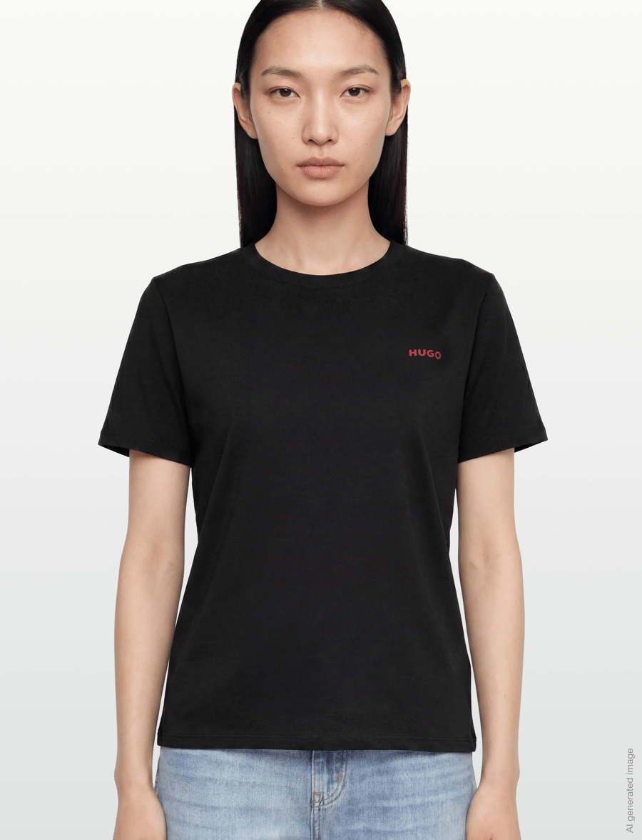 HUGO - HUGO ID T-SHIRT - black - 3