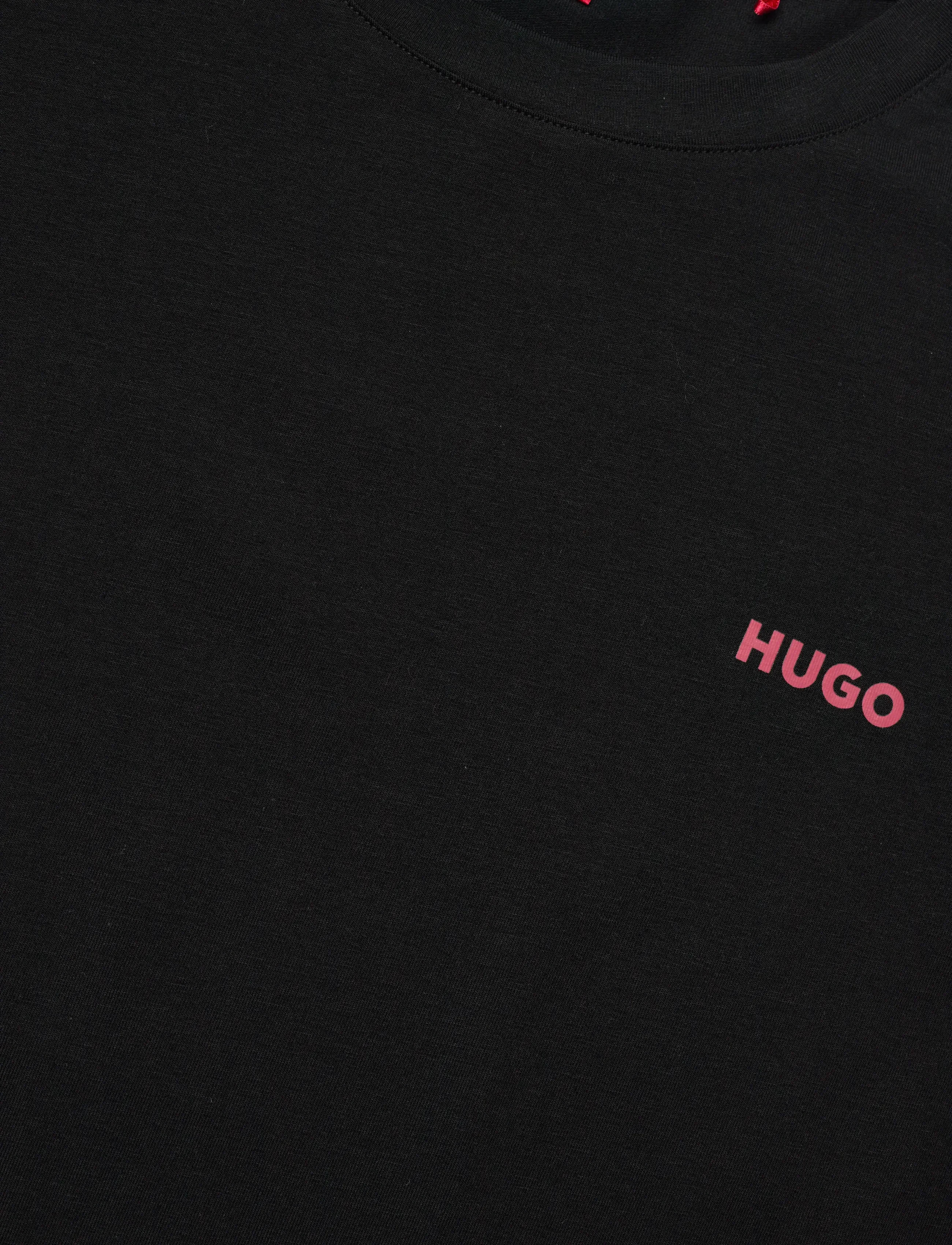 HUGO - HUGO ID T-SHIRT - t-shirts - black - 5