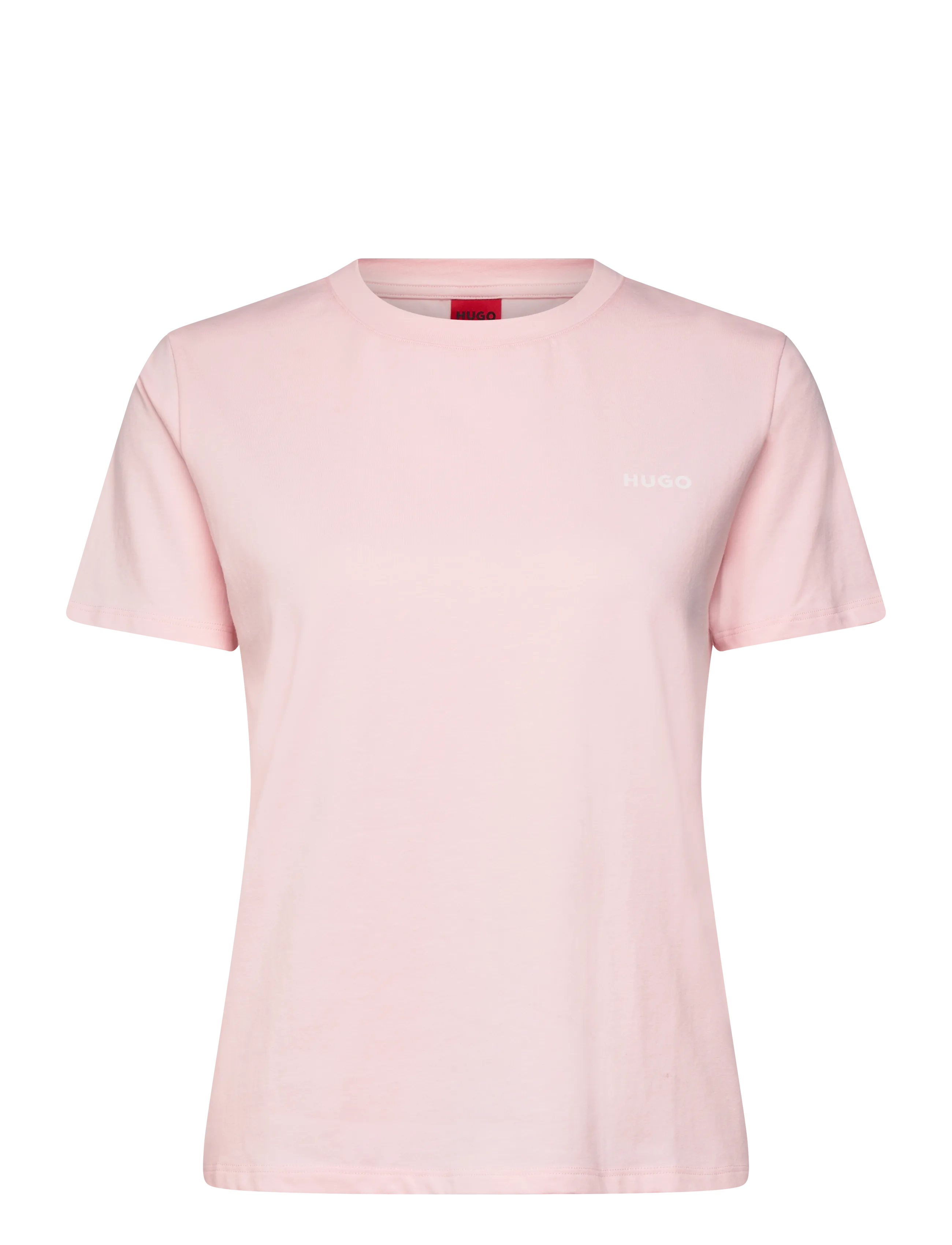 HUGO ID T-SHIRT - LIGHT/PASTEL PINK