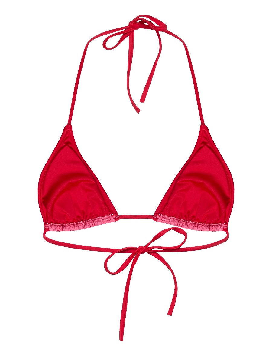 HUGO - MONOGRAM TRIANGLE - triangelformad bikinis - medium pink - 1