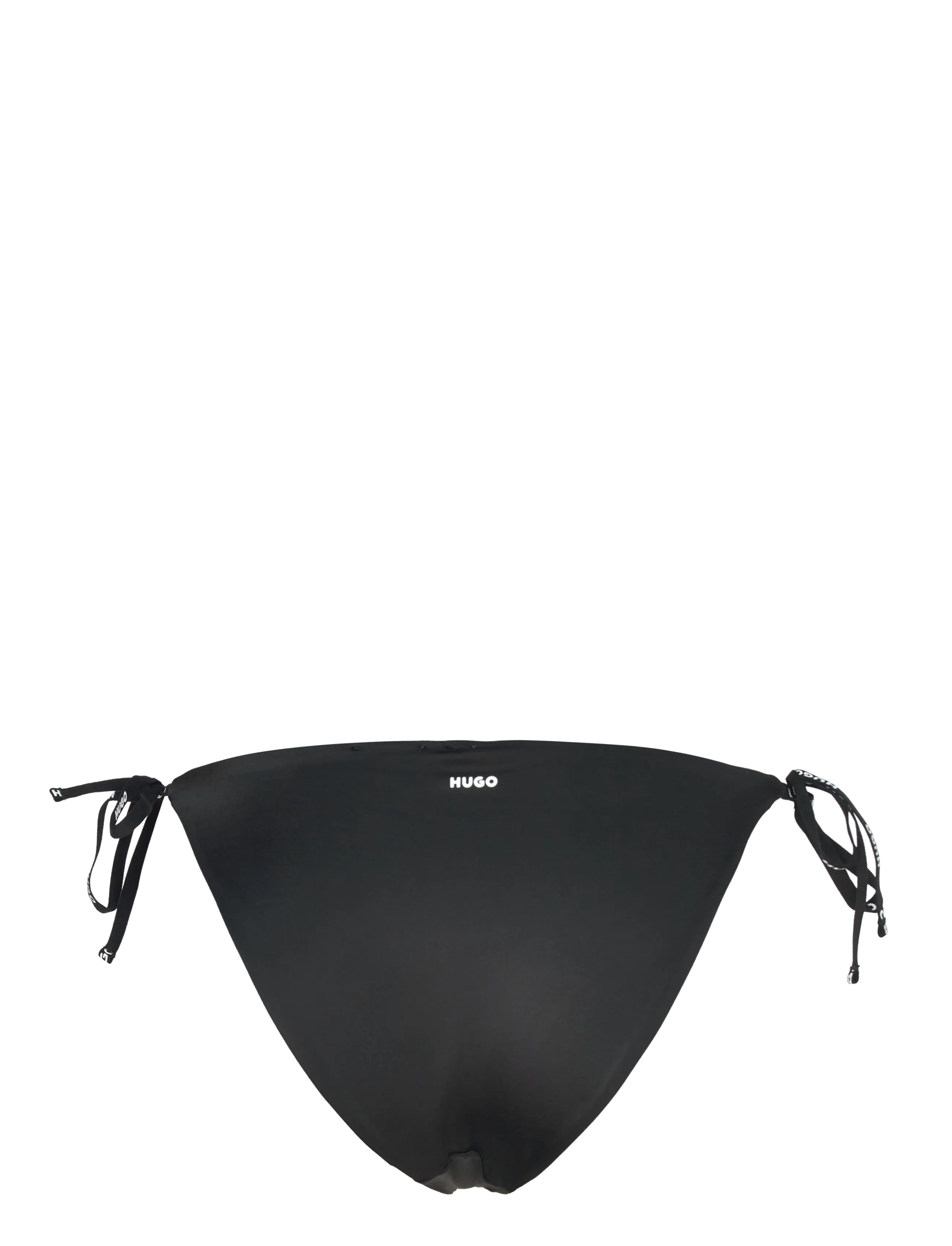 HUGO - PURE SIDE TIE - side tie bikinitrosor - black - 1