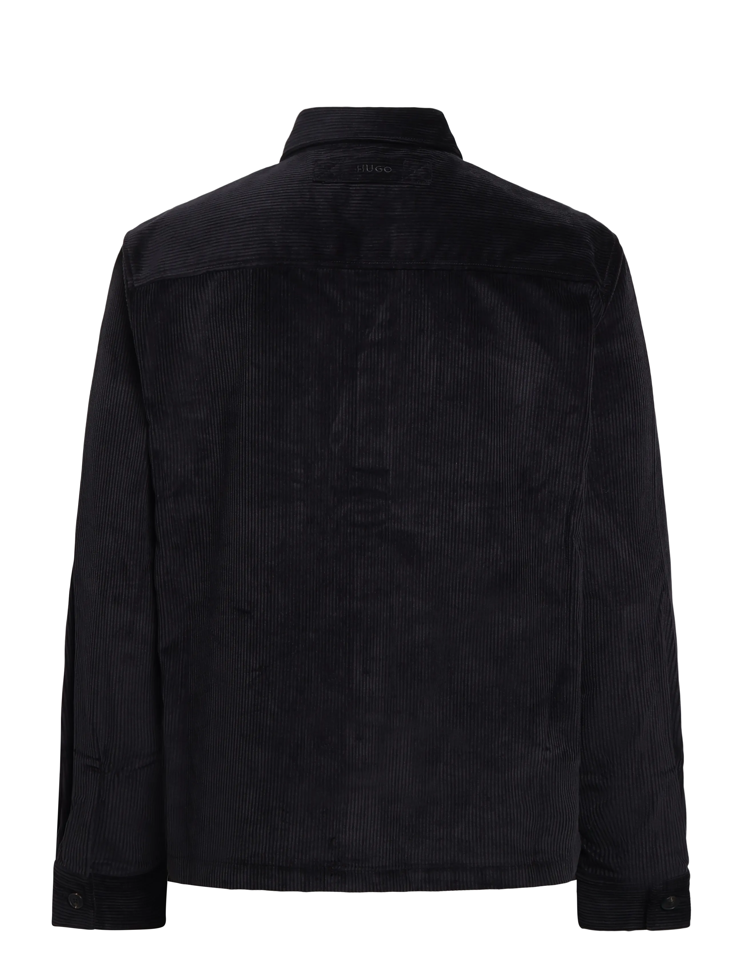 HUGO - Ecord - corduroy shirts - black - 1