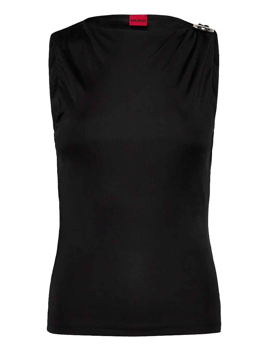 HUGO - Dastasy - Ärmellose tops - black - 1
