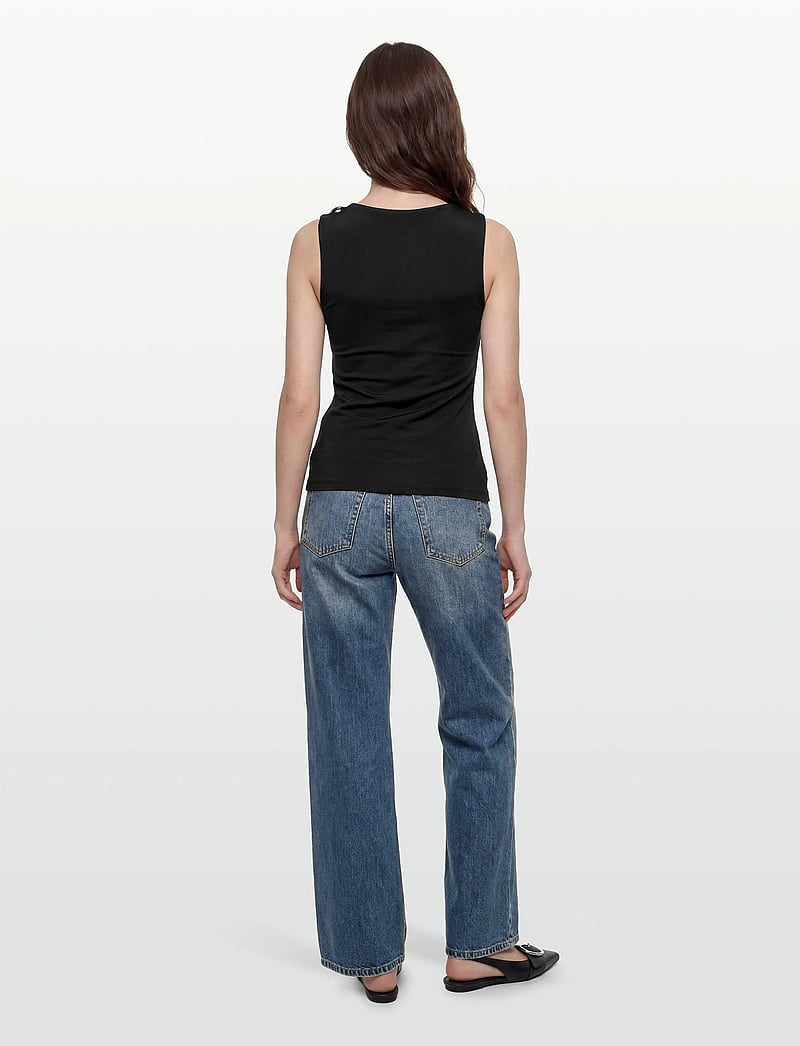 HUGO - Dastasy - Ärmellose tops - black - 4