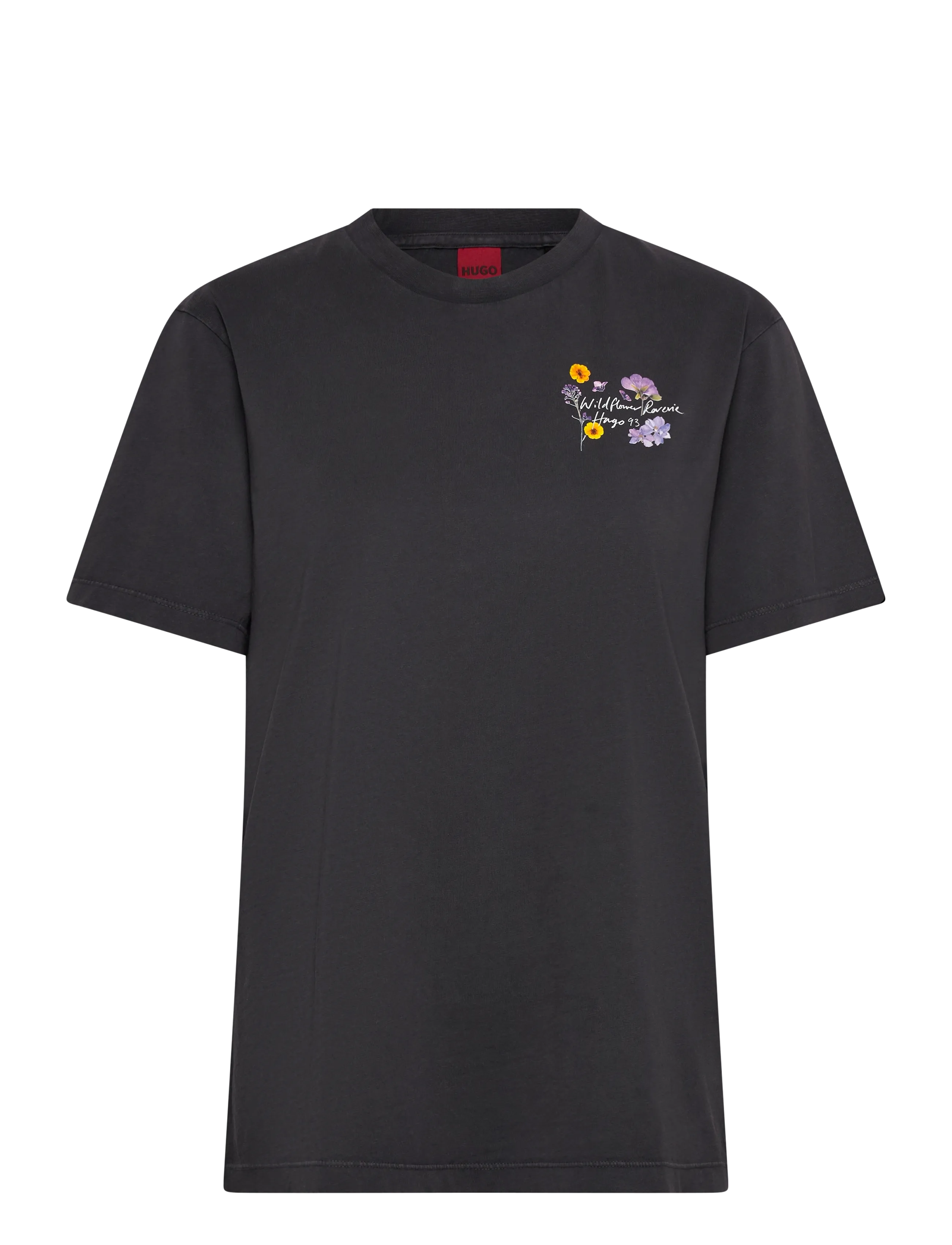 HUGO Vintage Tee_21 - HUGO - BLACK / black