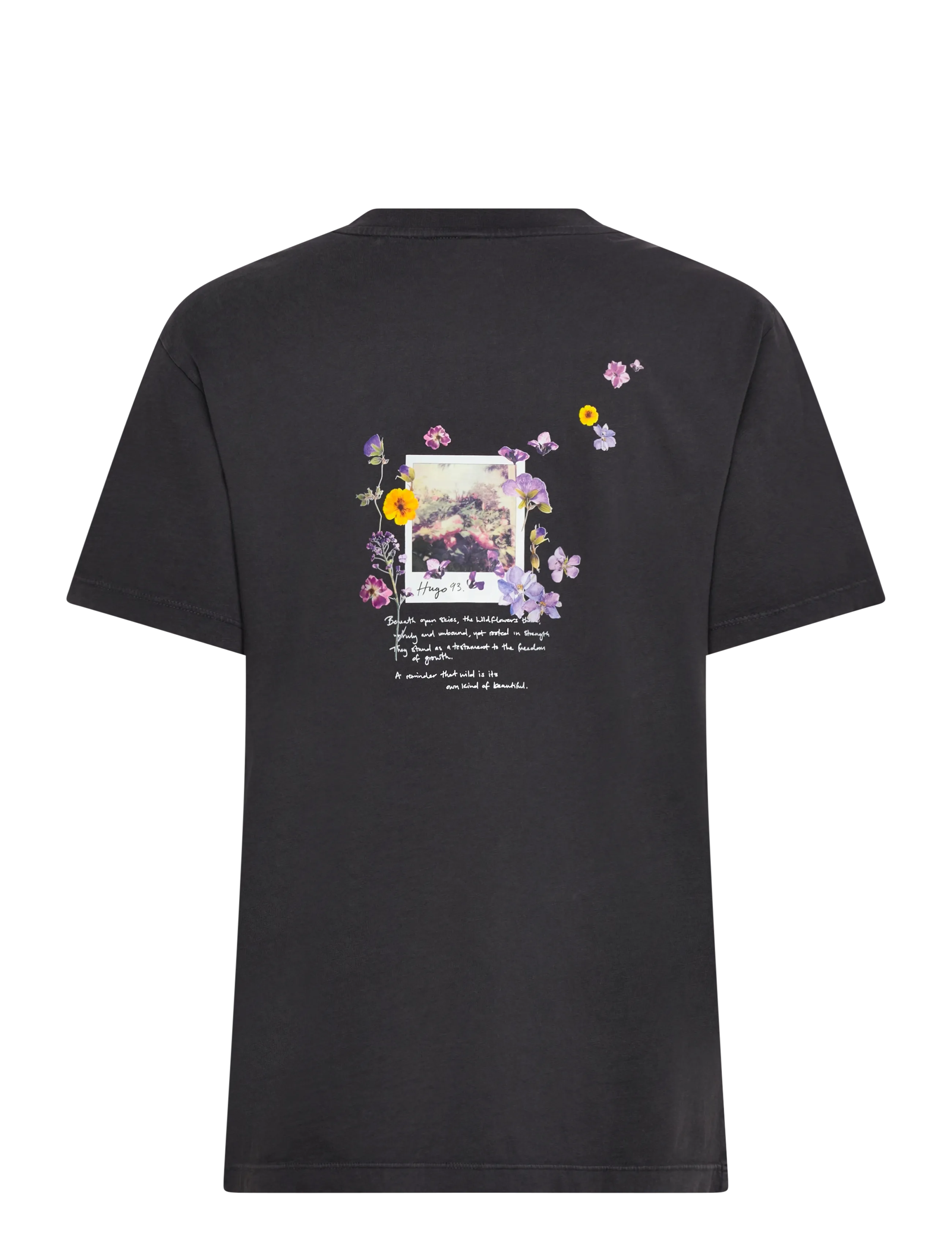 HUGO - Vintage Tee_21 - t-paidat - black - 1