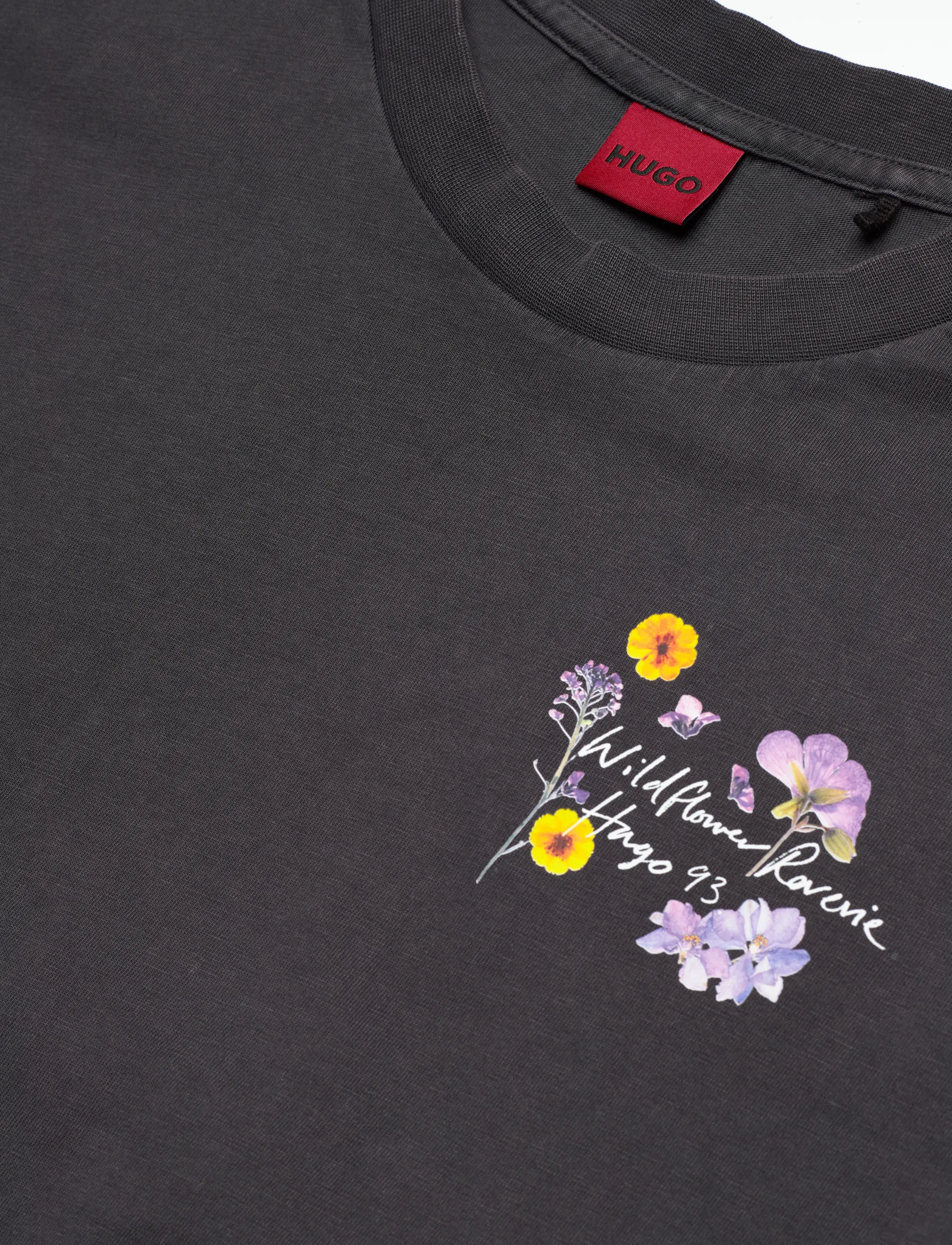 HUGO - Vintage Tee_21 - t-paidat - black - 2