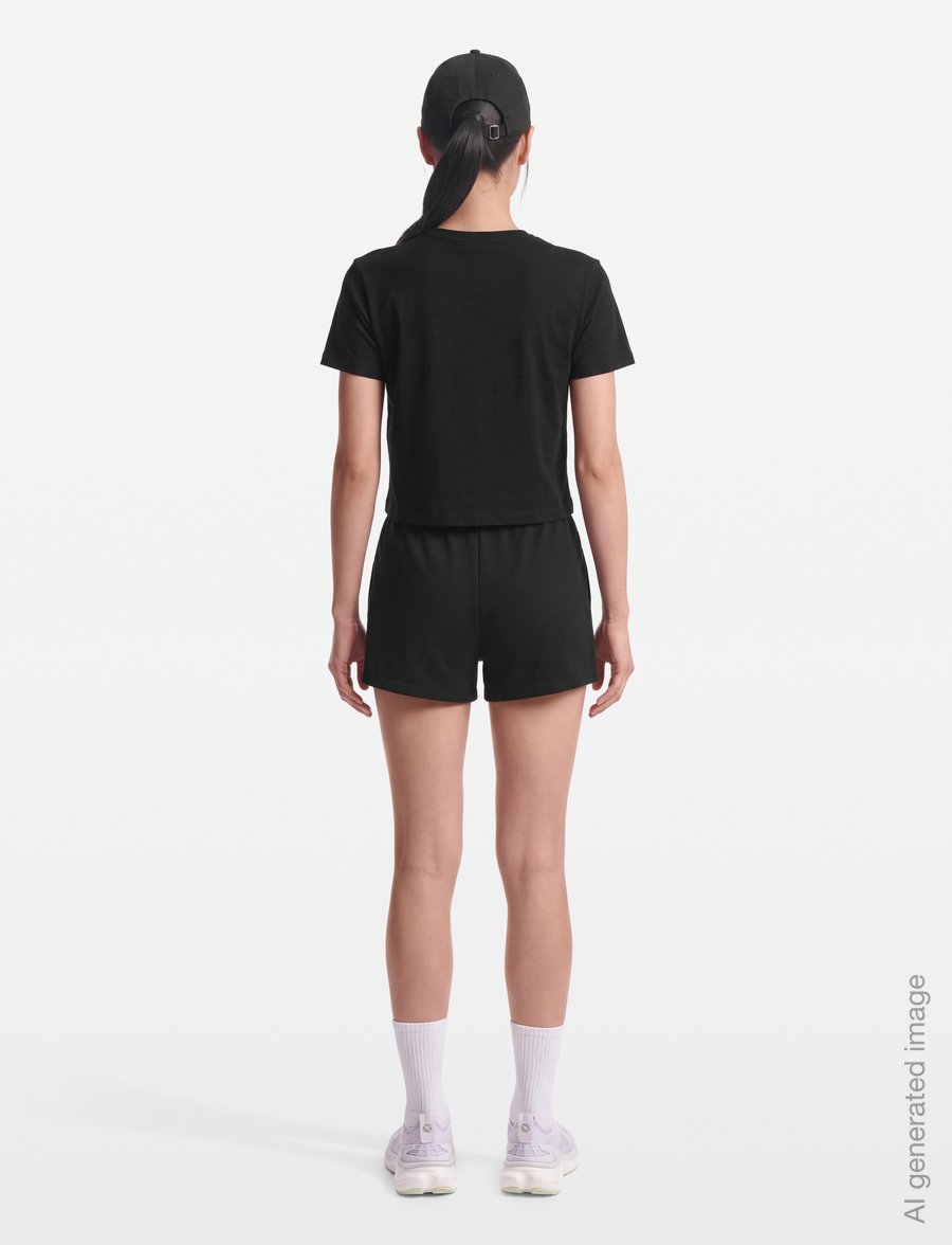 HUGO - Destrel_4 - t-shirts - black - 4
