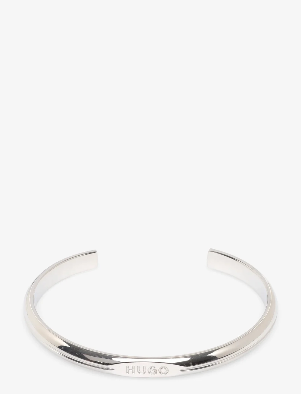 HUGO - E-HUGOBANGLE-BRA - armbänder - silver - 0