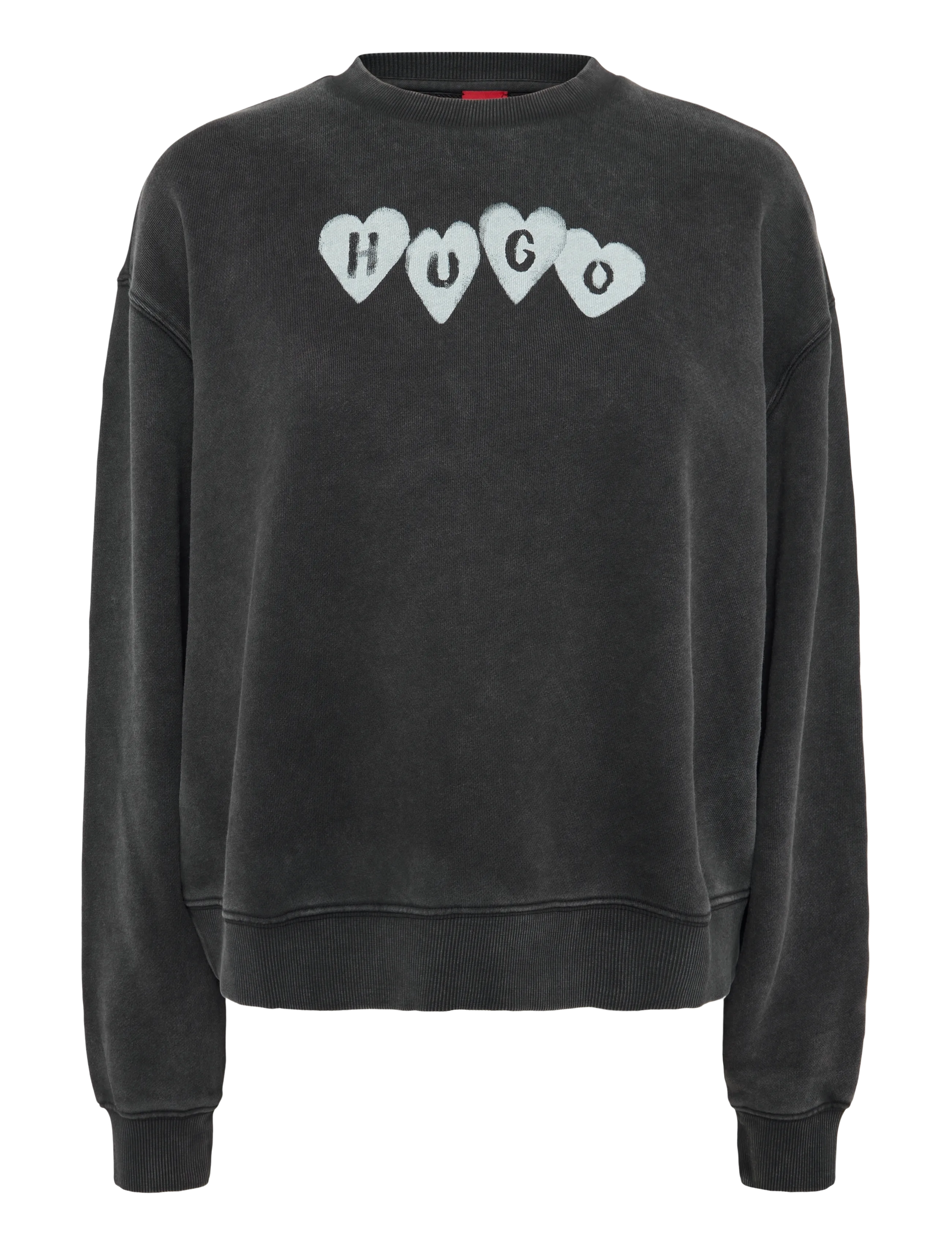 HUGO Deroxina_8 - Sweatshirts - BLACK / black