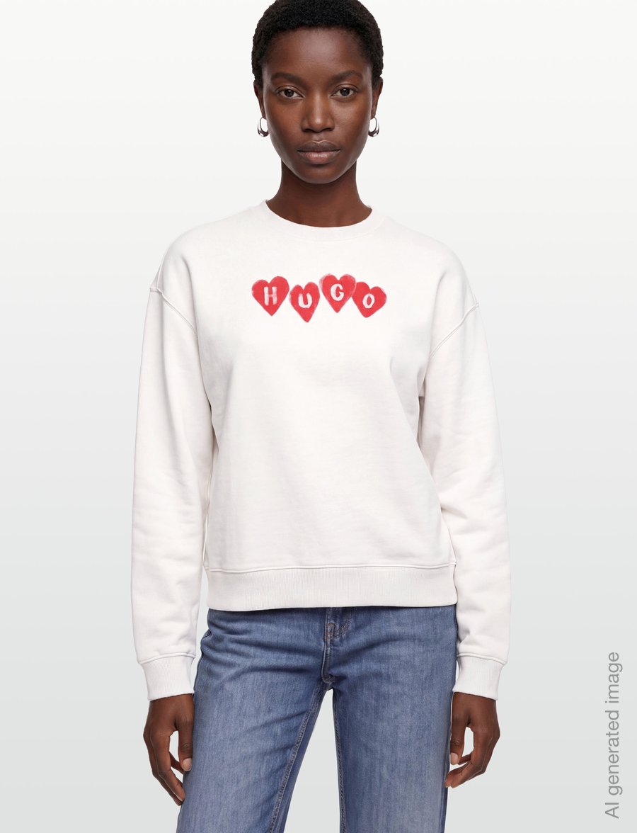 HUGO - Deroxina_8 - sweatshirts - natural - 3