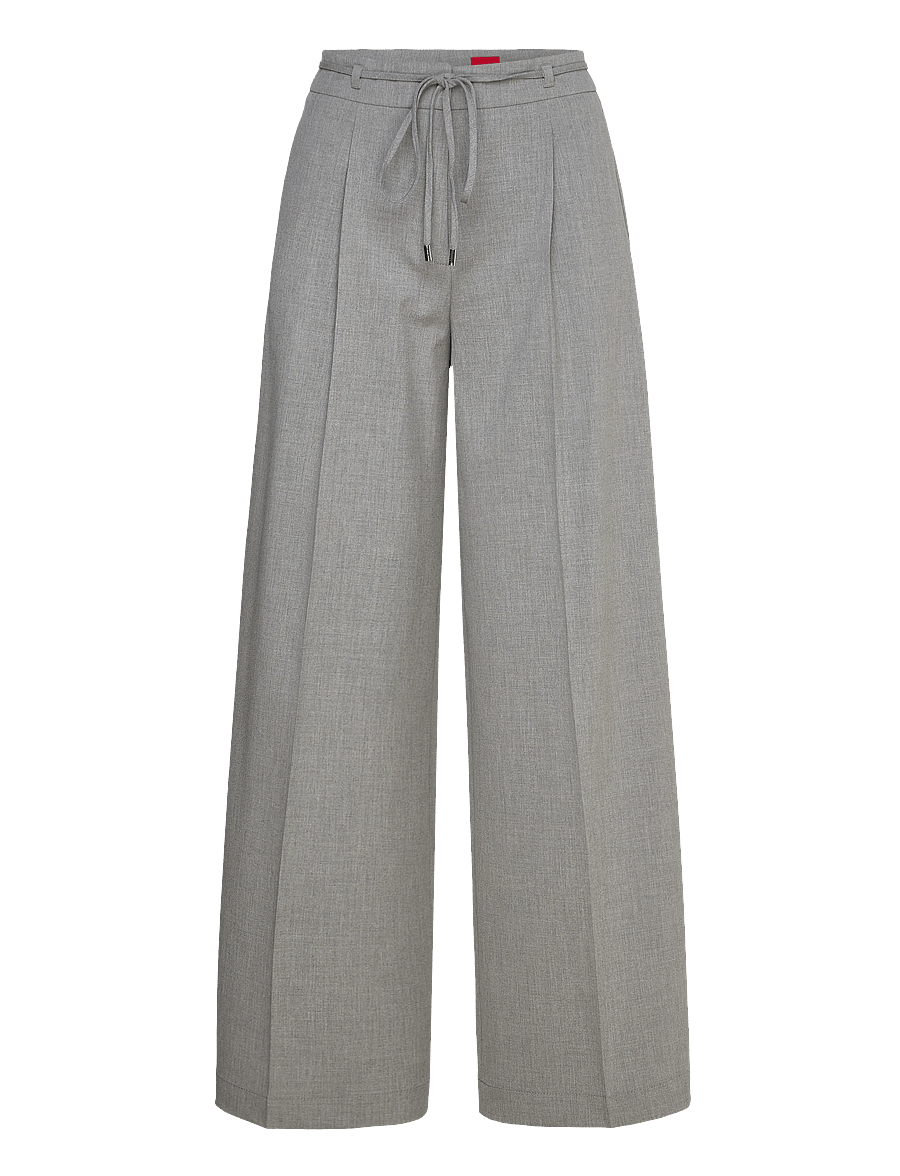 HUGO - Haminde - pantalons - open grey - 1