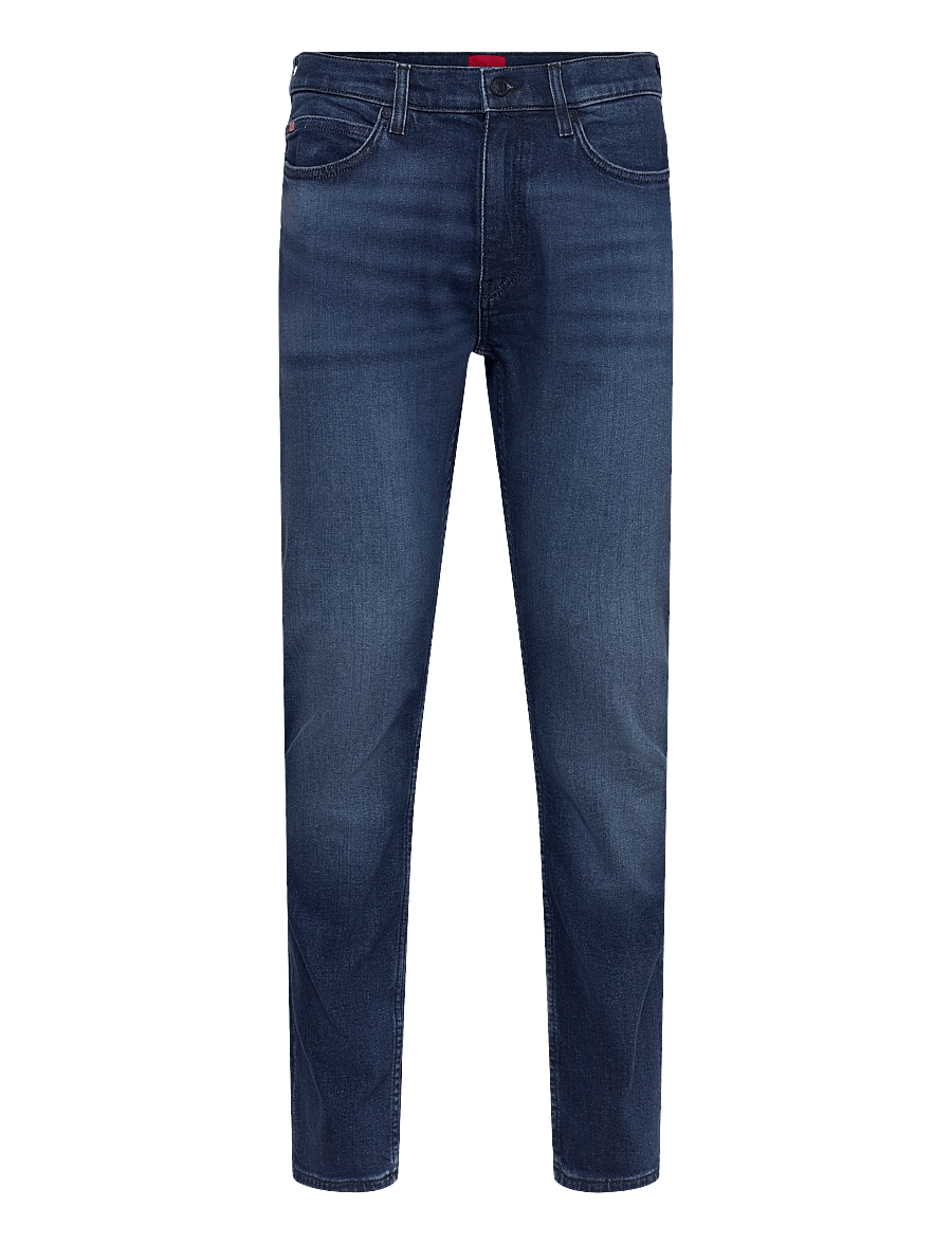 HUGO - HUGO 708 - regular jeans - medium blue - 1