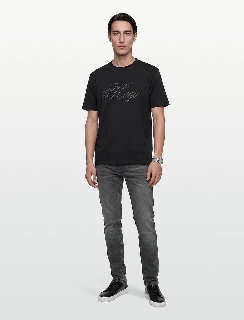 HUGO - HUGO 708 - slim fit jeans - medium grey - 0
