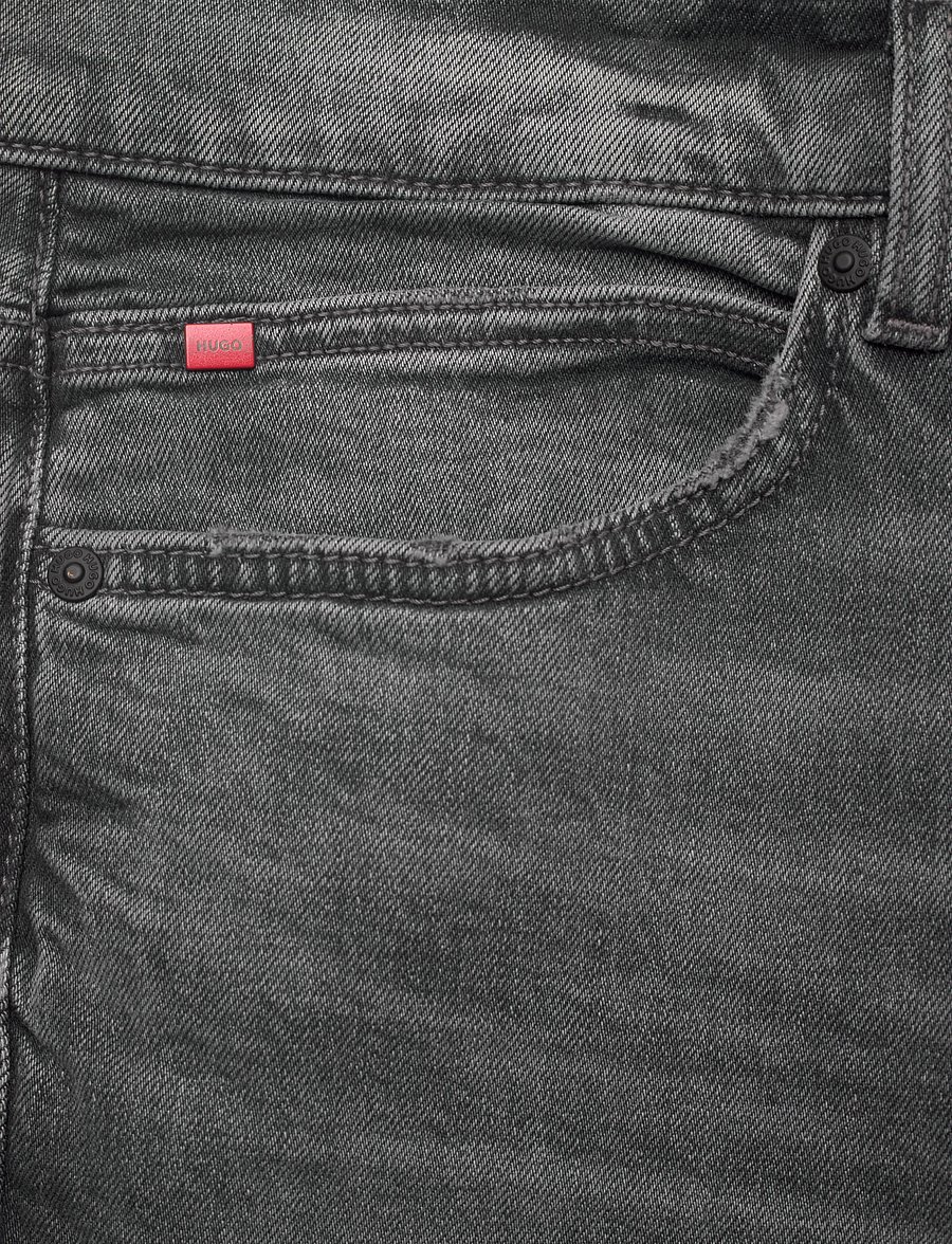 HUGO - HUGO 708 - slim jeans - medium grey - 5