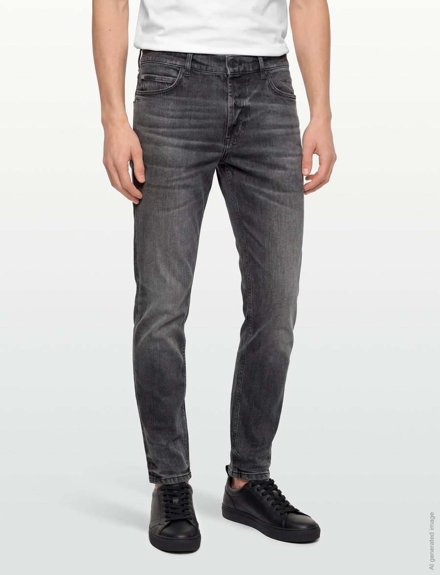 HUGO - HUGO 634 - slim jeans - charcoal - 3