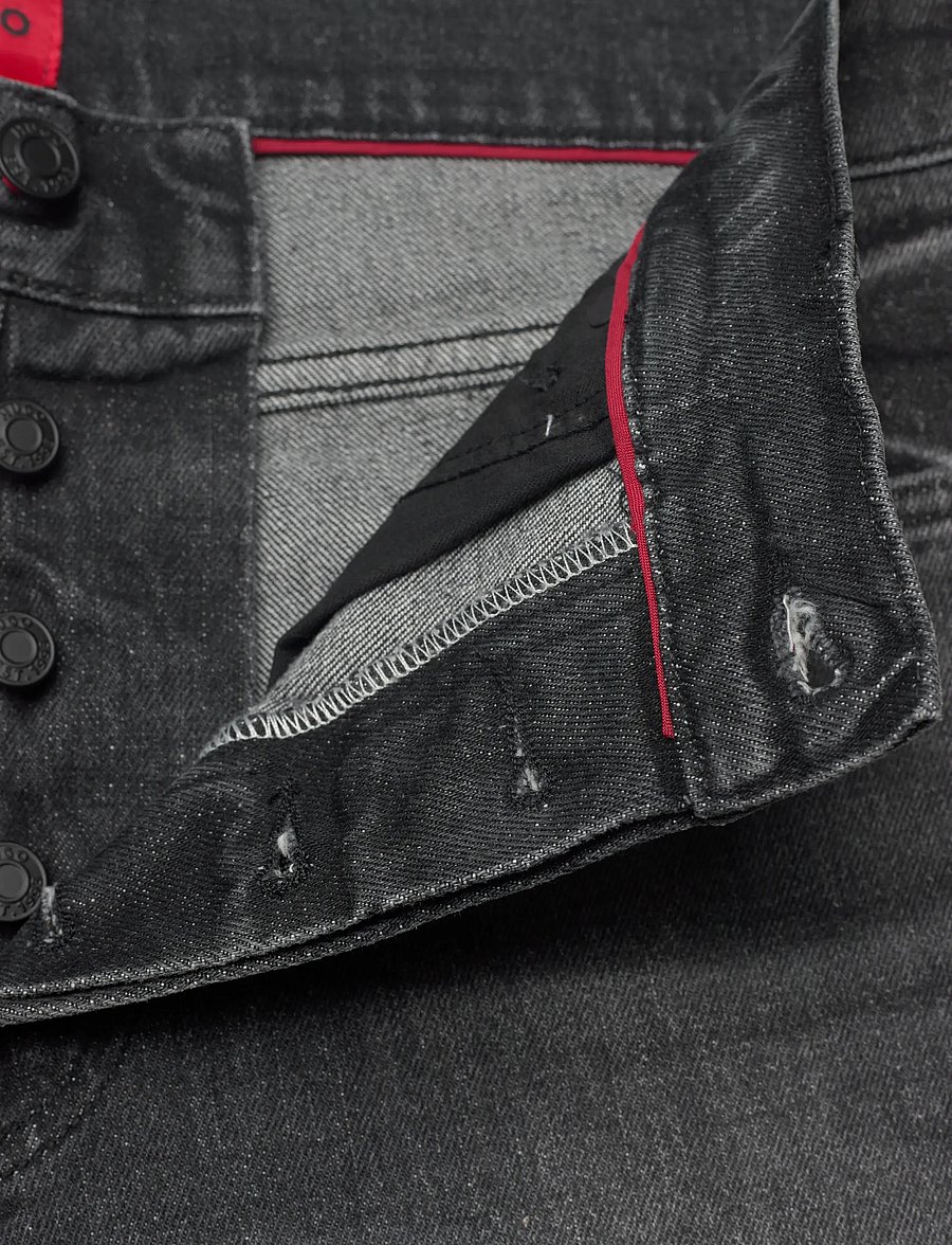 HUGO - HUGO 634 - slim-gallabuxur - charcoal - 3
