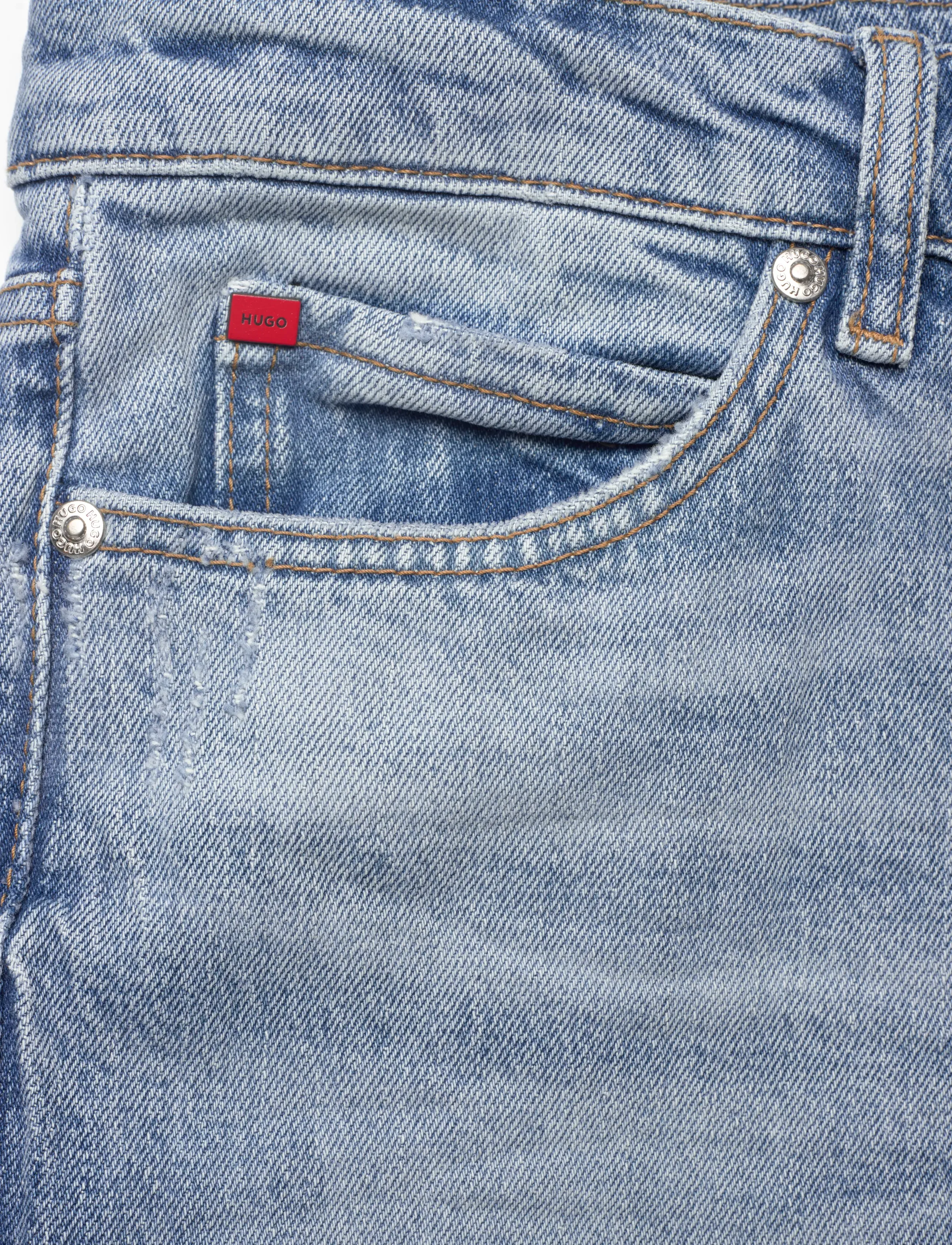 HUGO - HUGO 634 - tapered jeans - light/pastel blue - 2
