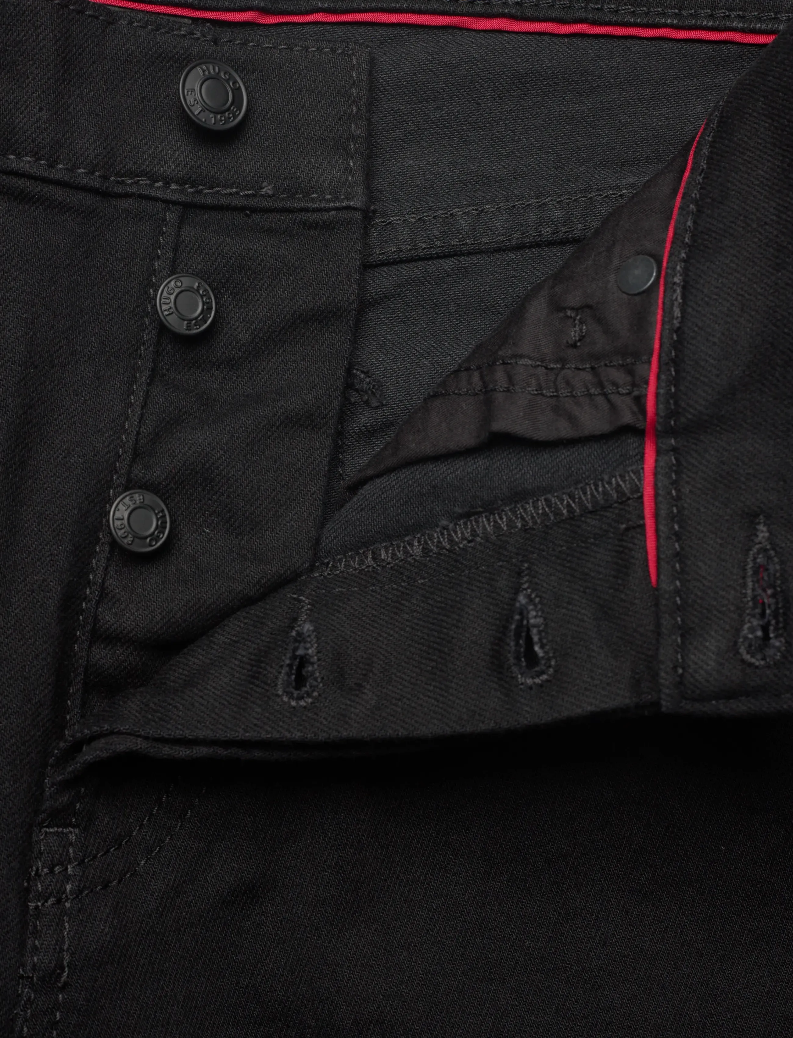 HUGO - HUGO 634/S - short en jean - black - 3