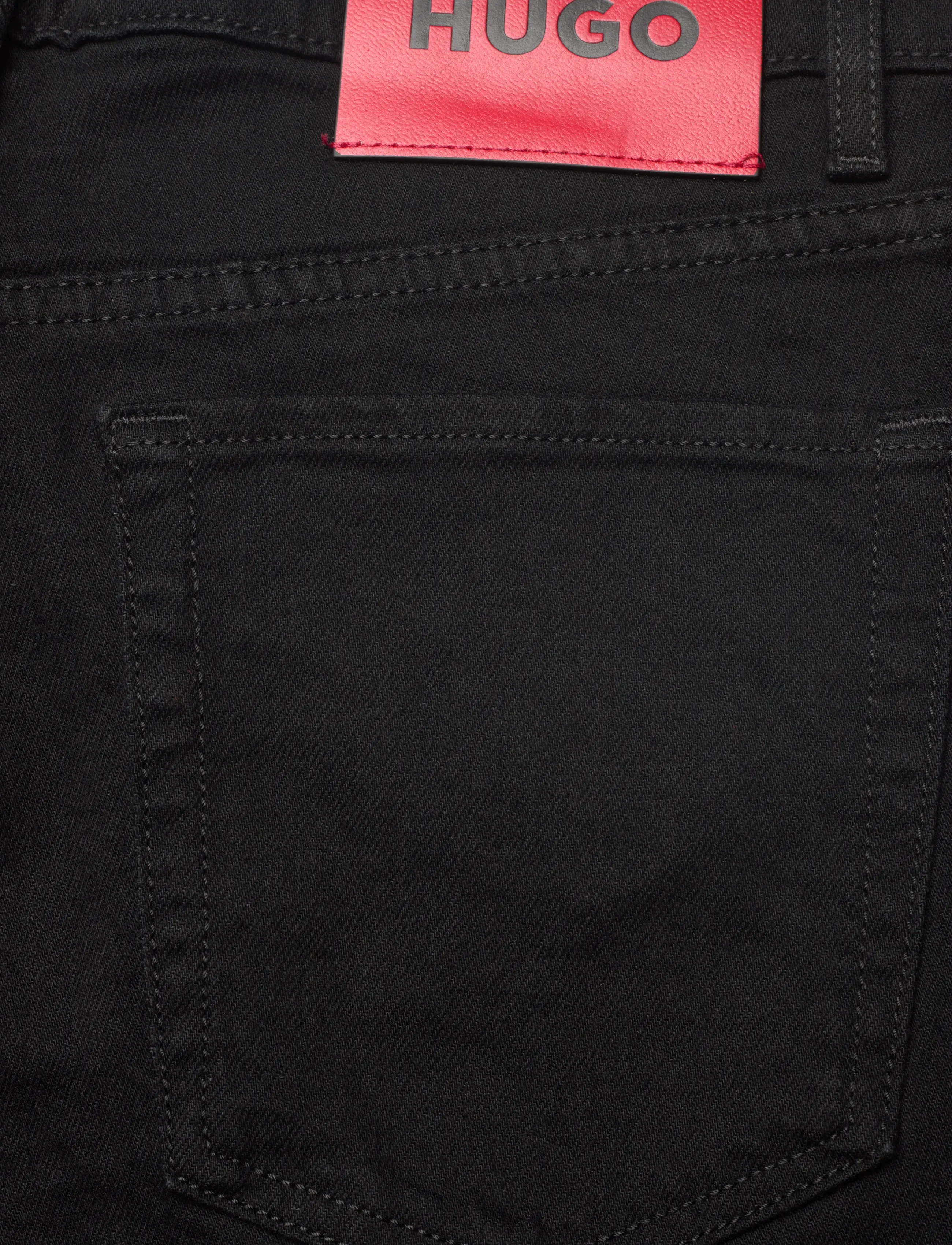 HUGO - HUGO 634/S - short en jean - black - 4