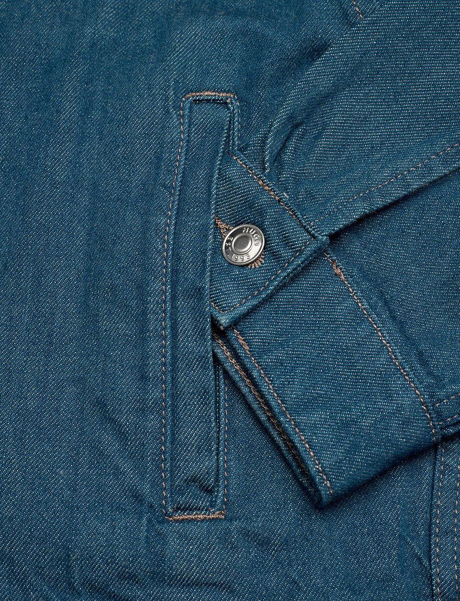 HUGO - HUGO 096/4 - ofodrade jeansjackor - dark blue - 3