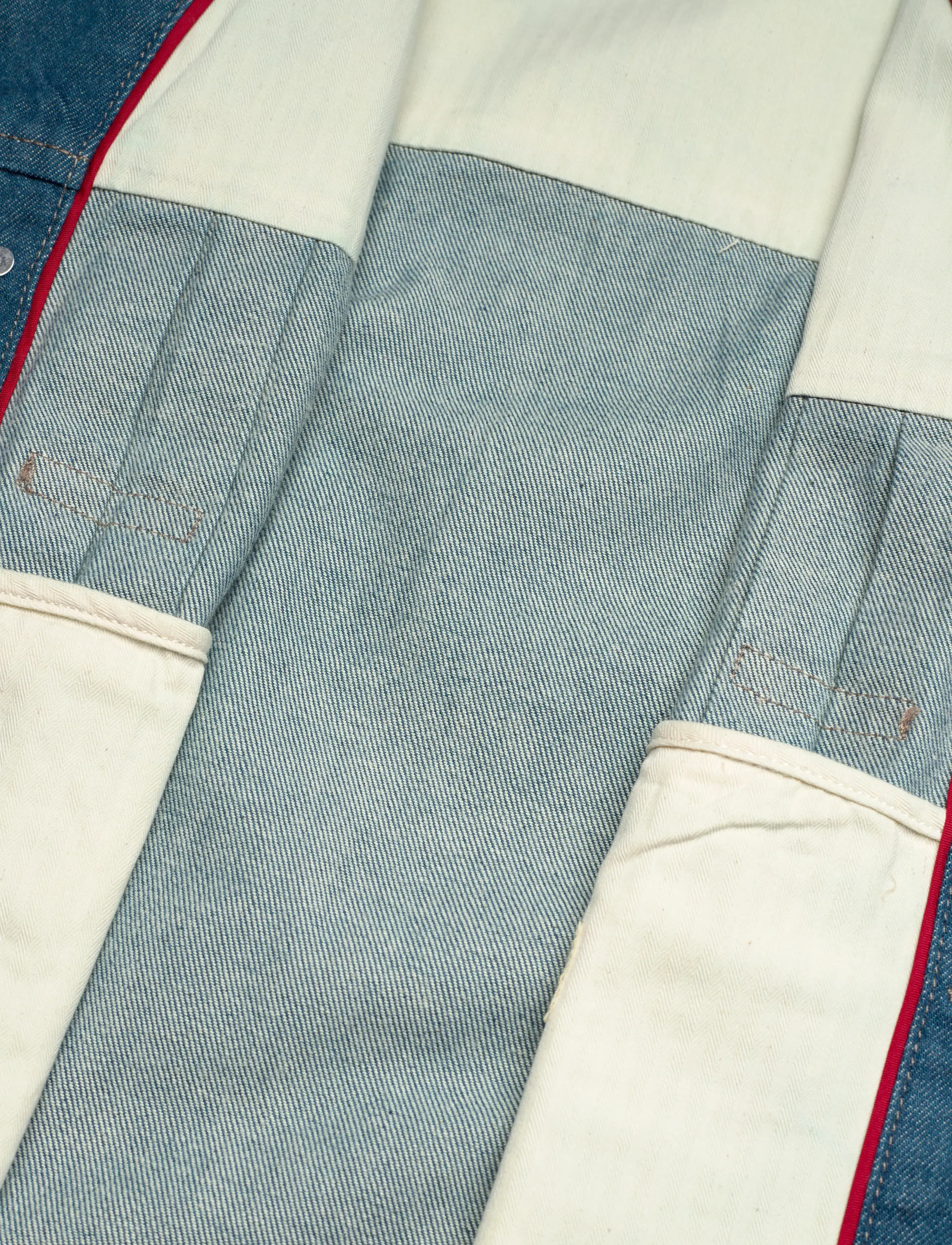 HUGO - HUGO 096/4 - ofodrade jeansjackor - dark blue - 4