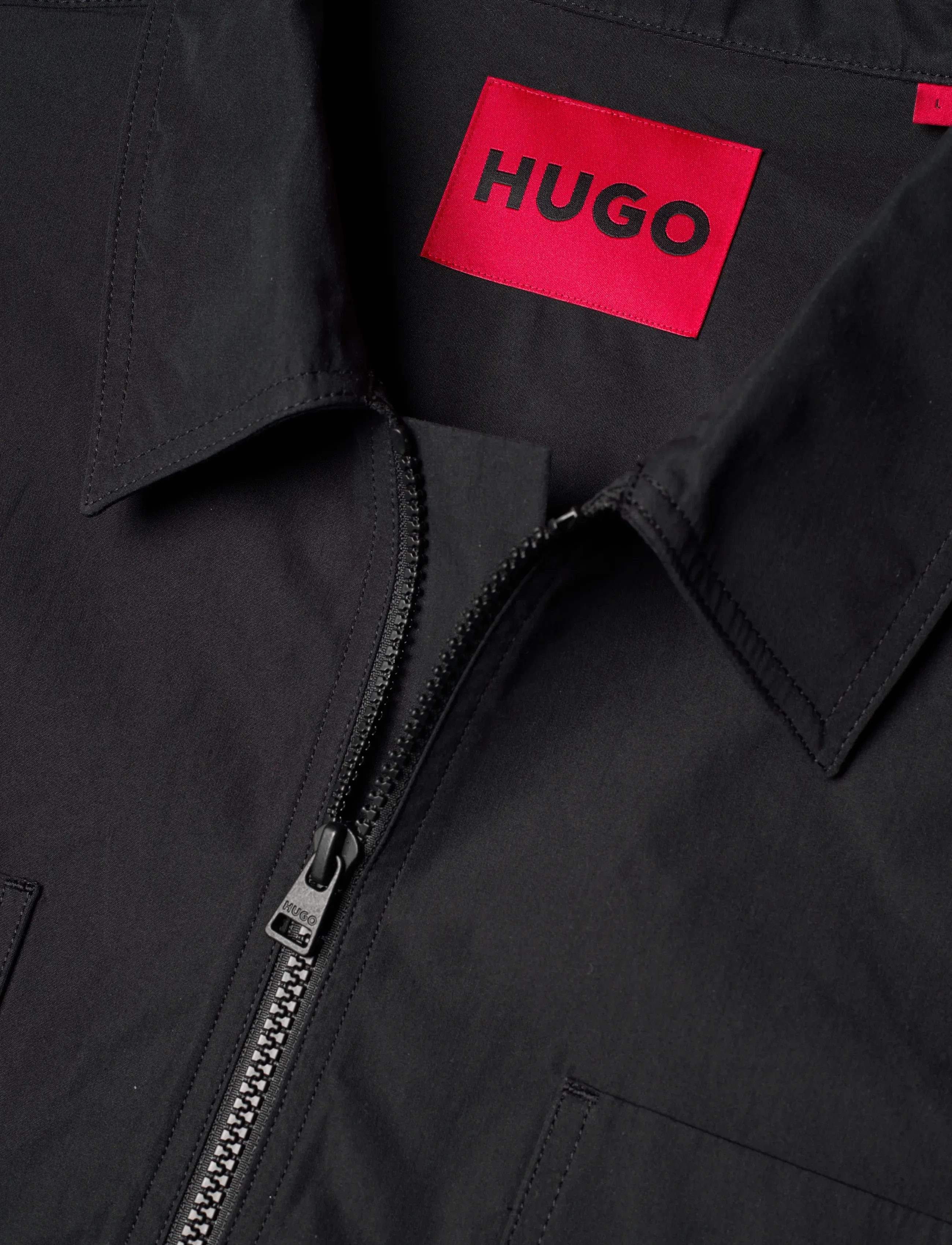 HUGO - Evalom - pavasara jakas - black - 2