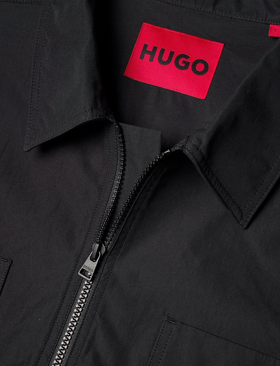 HUGO - Evalom - pavasara jakas - black - 2